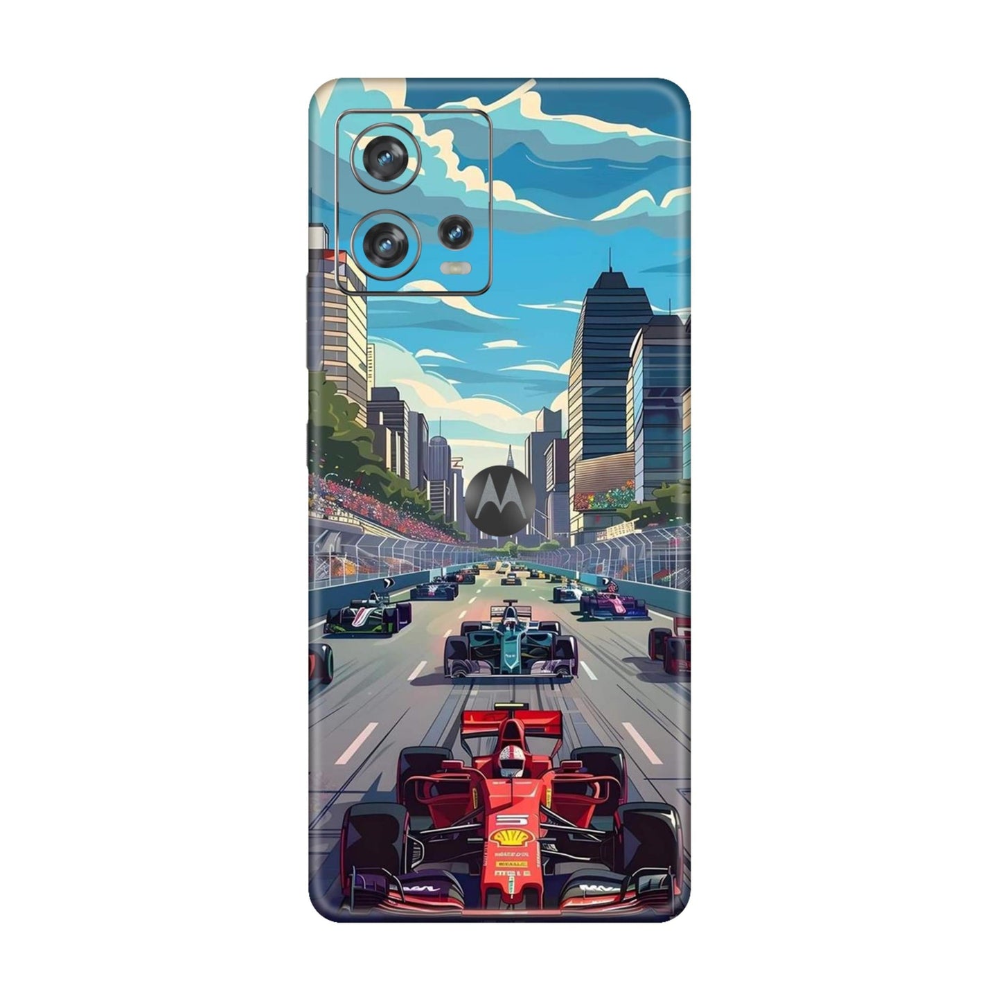 Urban Grand Prix Mobile Skin For Motorola Edge 30 Fusion 5G