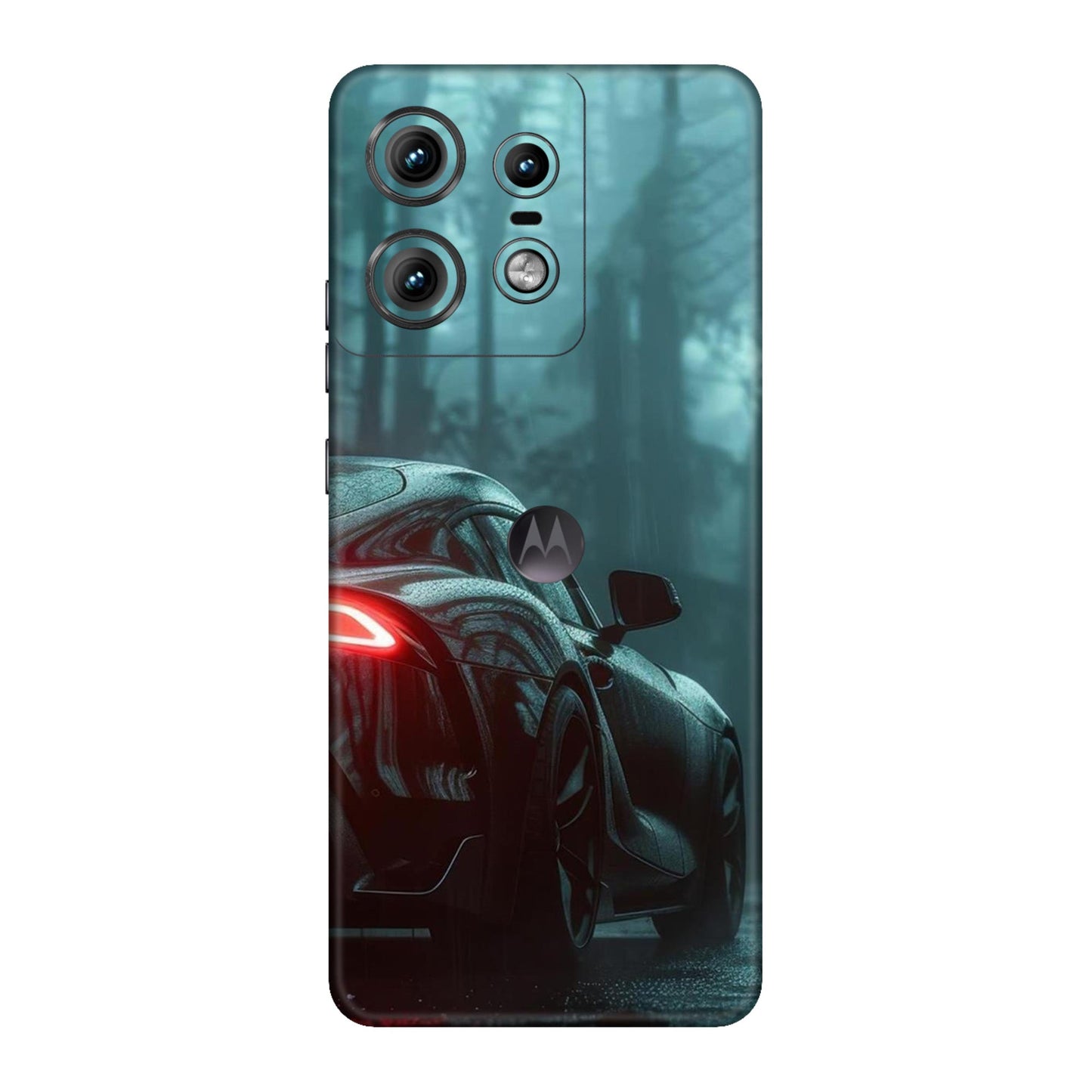 Toyota Supra GR Black Edition Rain Forest Mobile Skin For Motorola Edge 50 Pro 5G