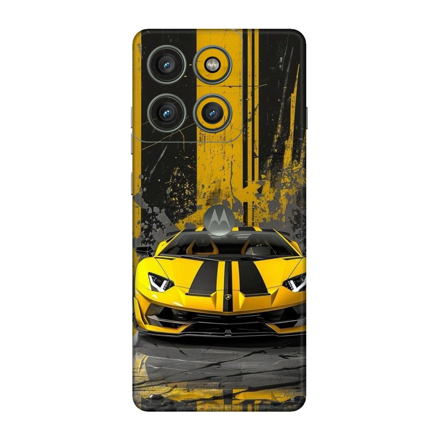 Aventador Hazard Mobile Skin For Motorola Edge 60 Pro 5G