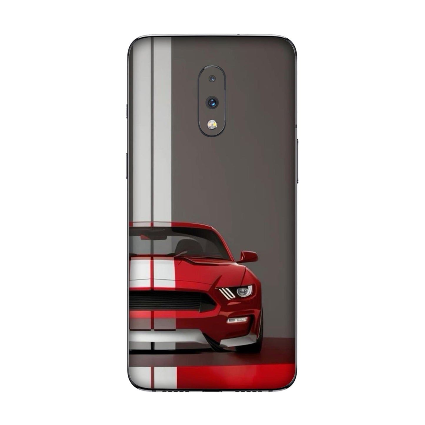 Mustang GT Racing Stripe Mobile Skin For OnePlus 7