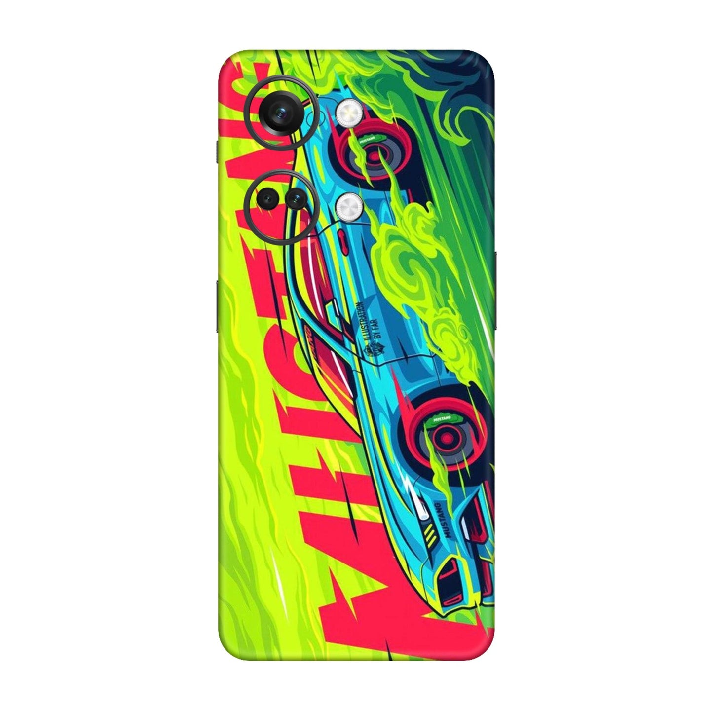 Neon Venom Drift Mobile Skin For OnePlus Nord 3