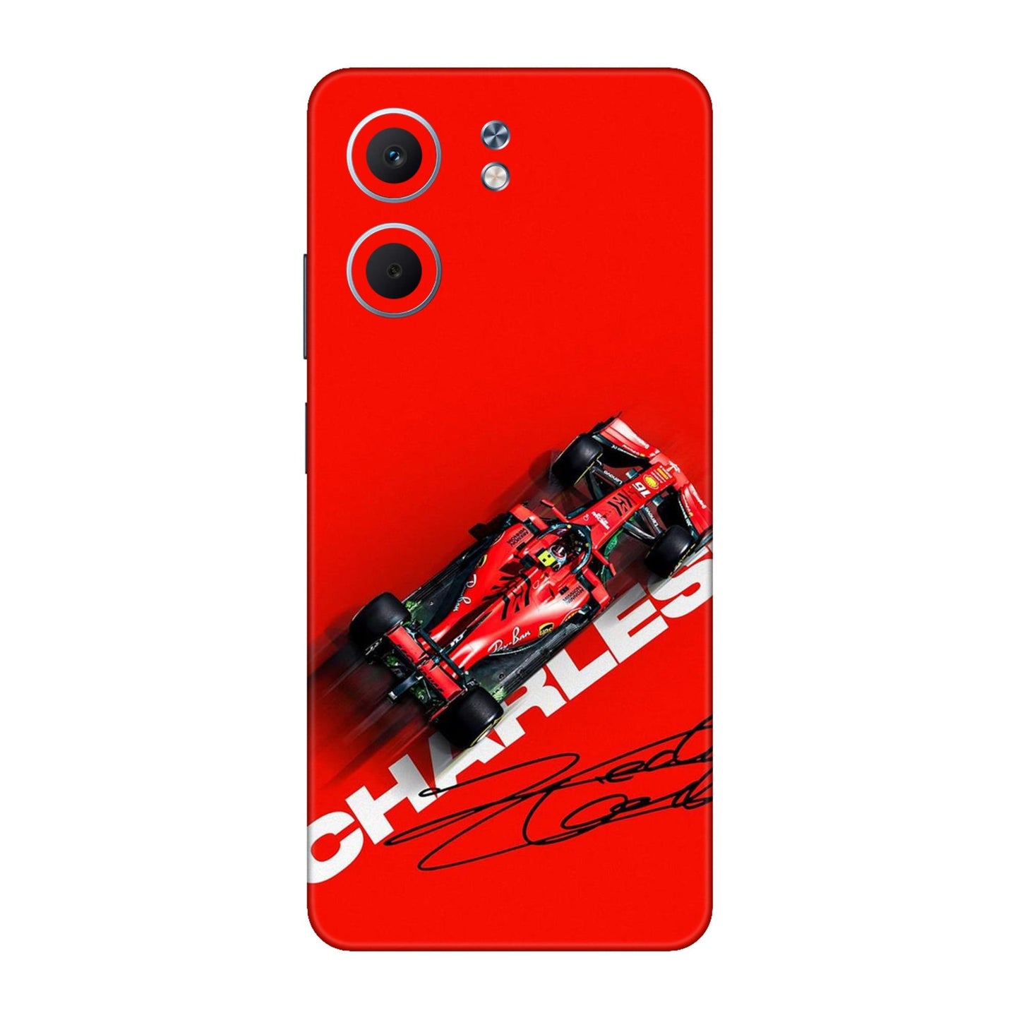 Scarlet Surge Mobile Skin For Oppo A5x 5G