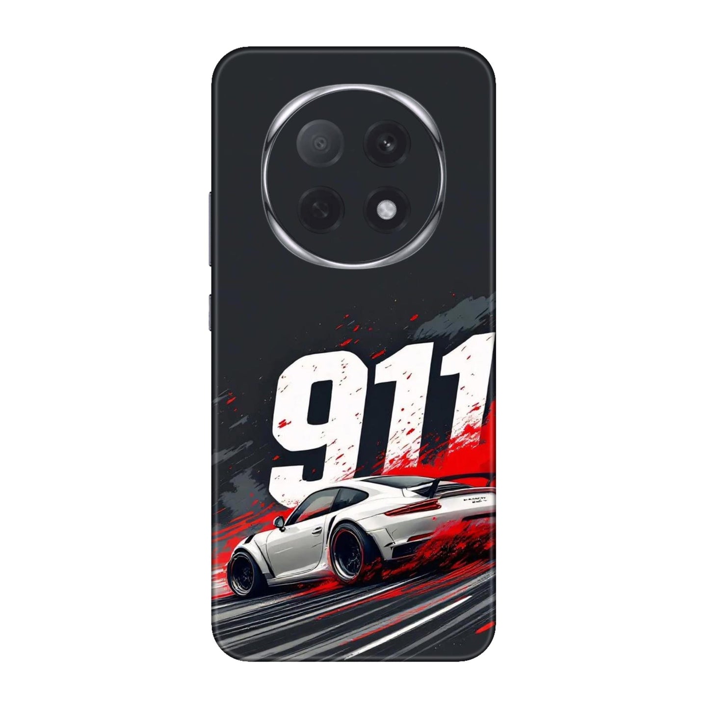 911 Drift Flash Crimson Mobile Skin For Oppo F29 Pro 5G