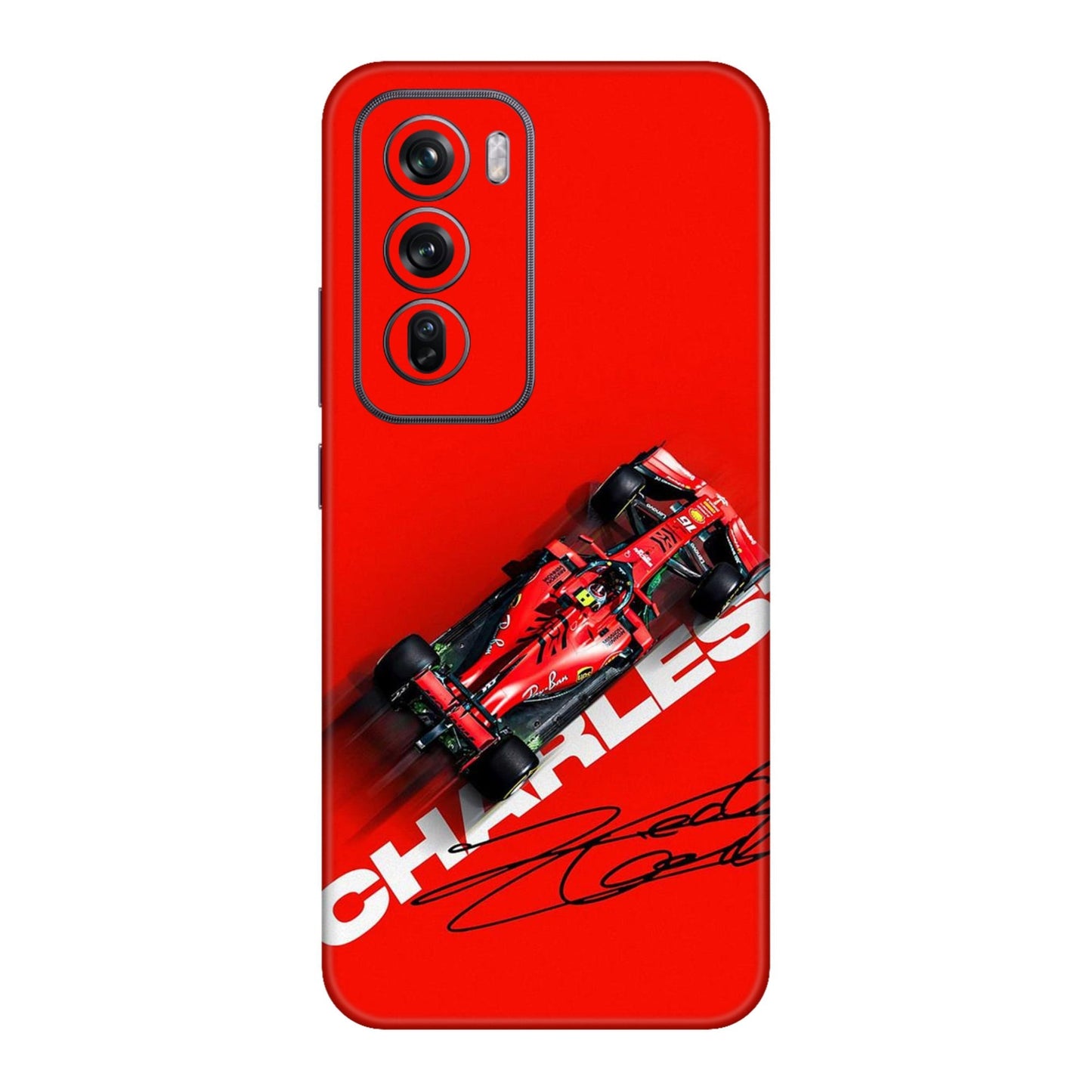 Scarlet Surge Mobile Skin For Oppo Reno 12 5g