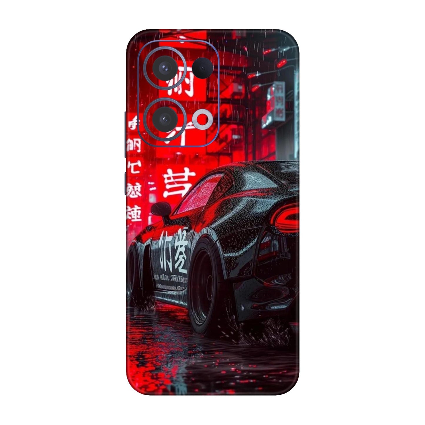 Neon Drift Phantom Mobile Skin For Oppo Reno 13 5g