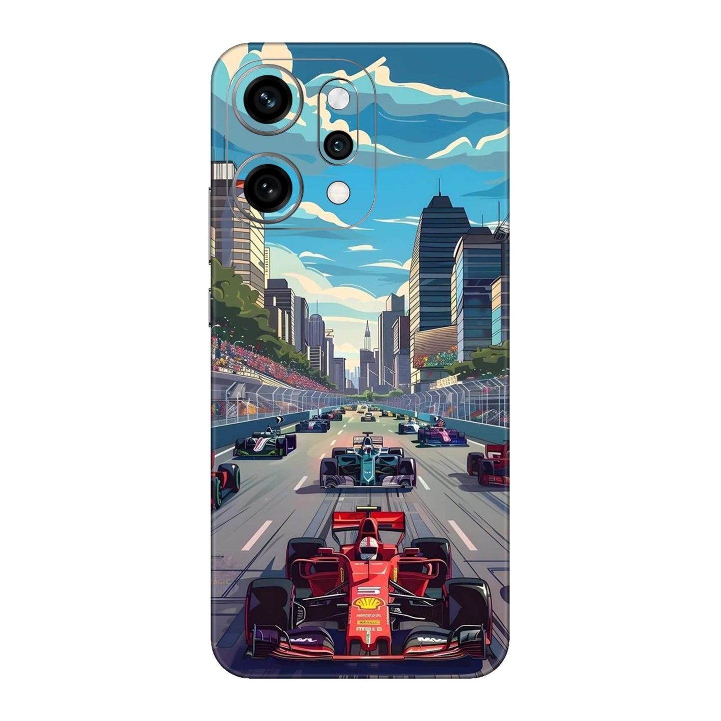 Urban Grand Prix Mobile Skin For Oppo Reno 14 Pro 5g