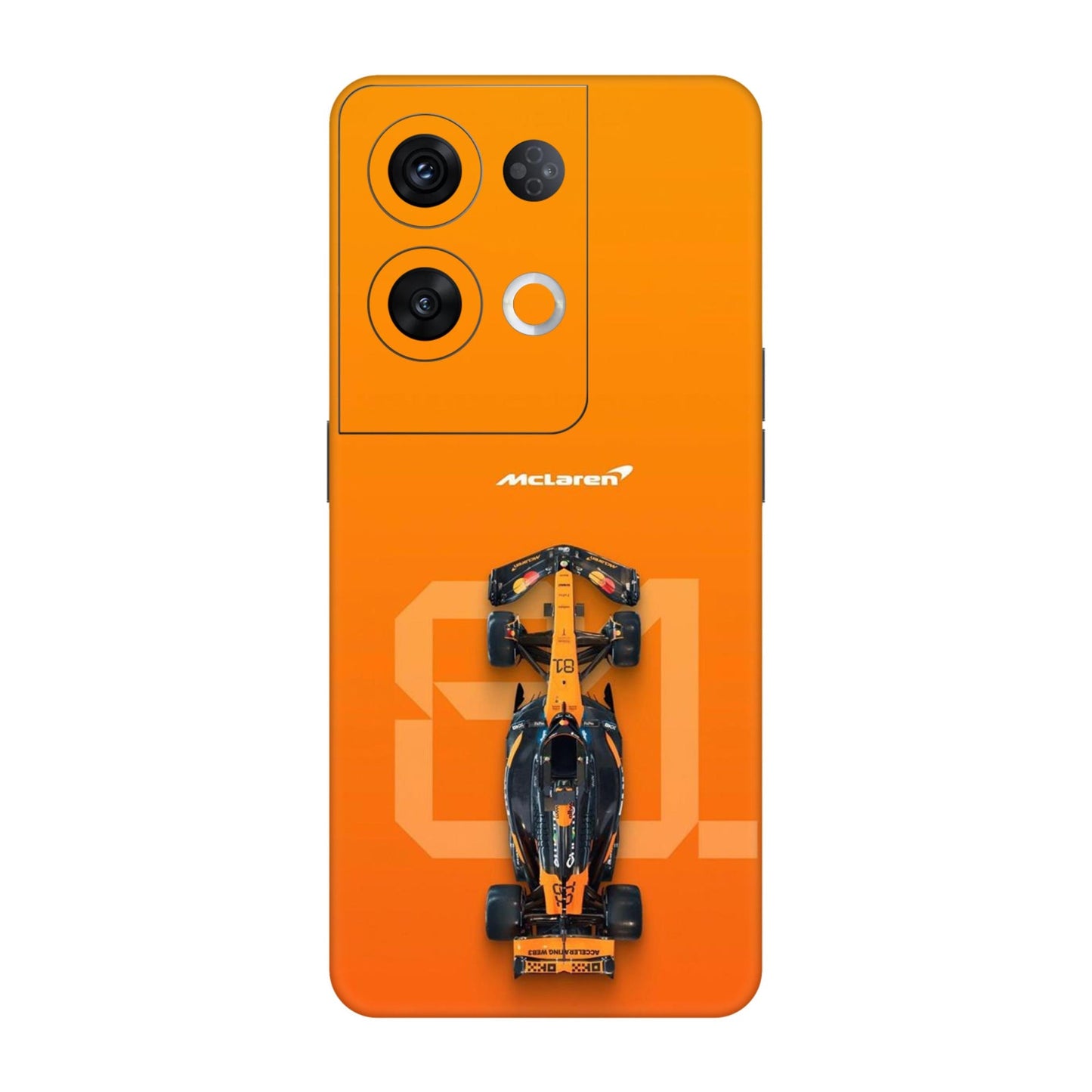 McLaren Gridline 81 Mobile Skin For Oppo Reno 8 Pro 5g