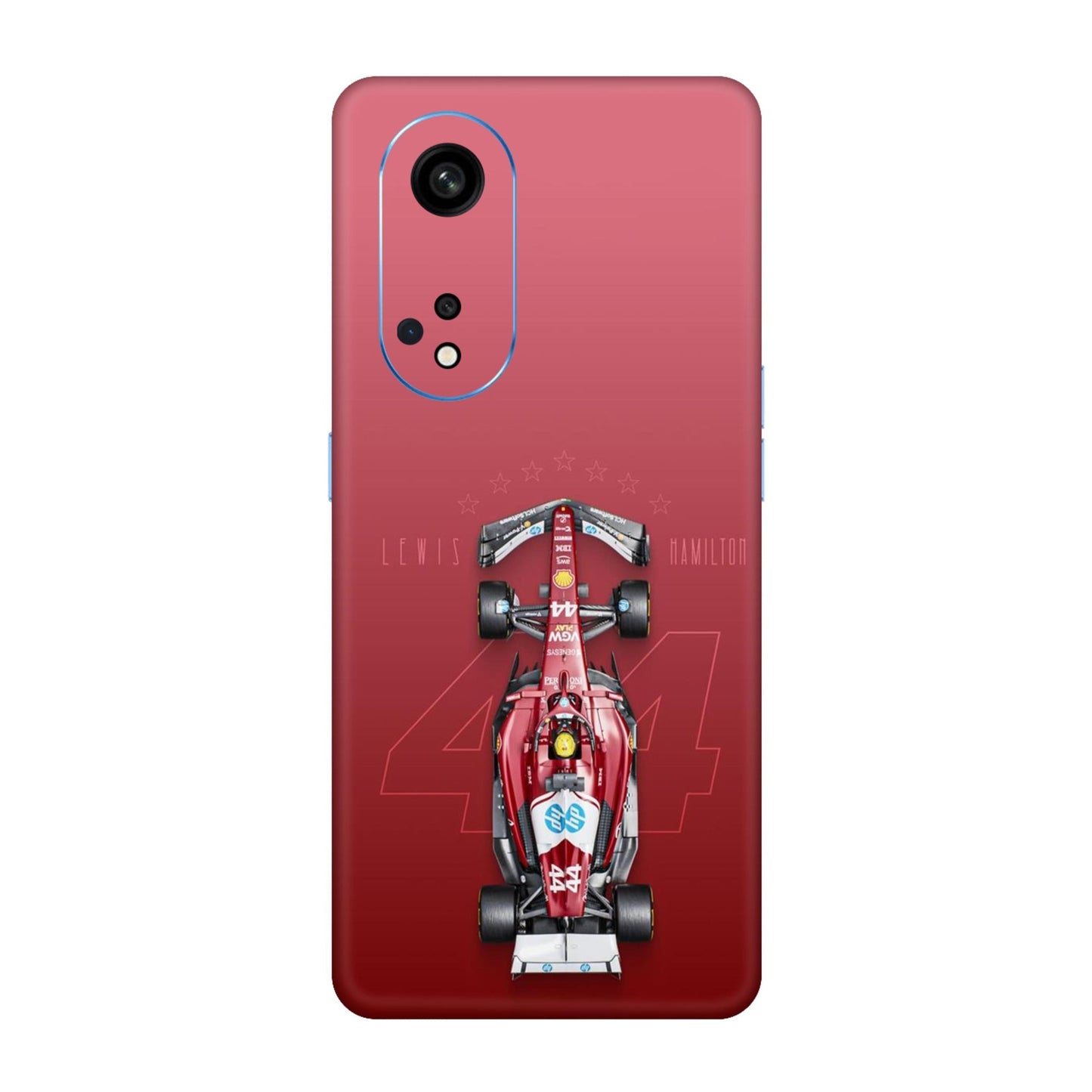 Red Reign Hamilton 44 Mobile Skin For Oppo Reno 8t 5g
