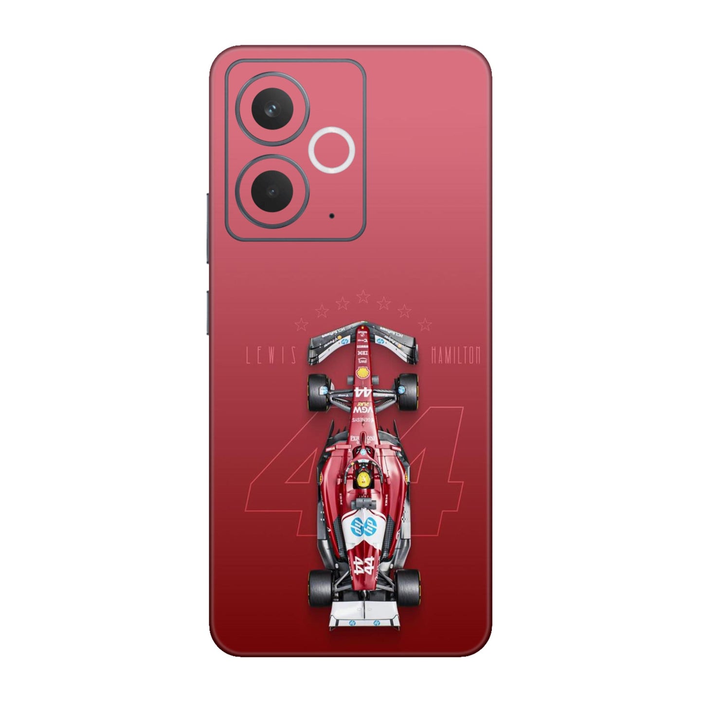 Red Reign Hamilton 44 Mobile Skin For Realme 14t 5g