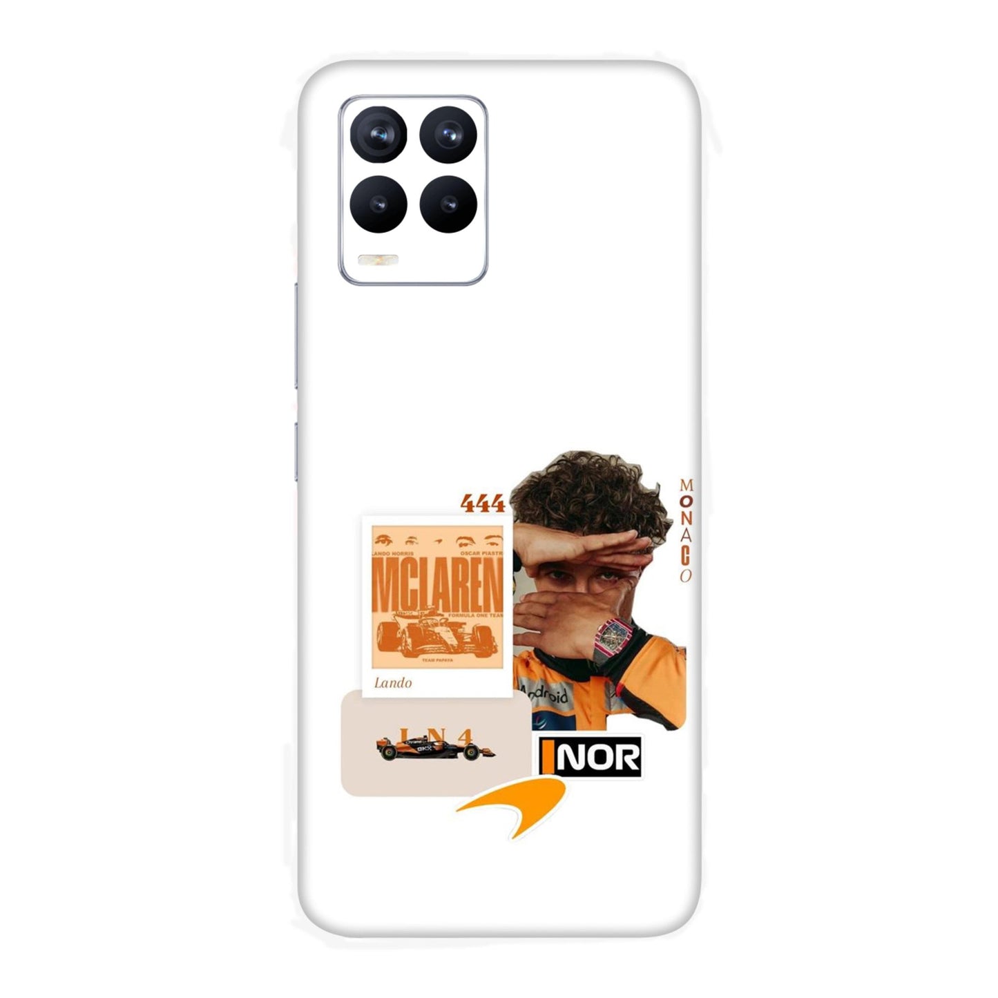 NOR Monaco Pulse 4 Mobile Skin For Realme 8