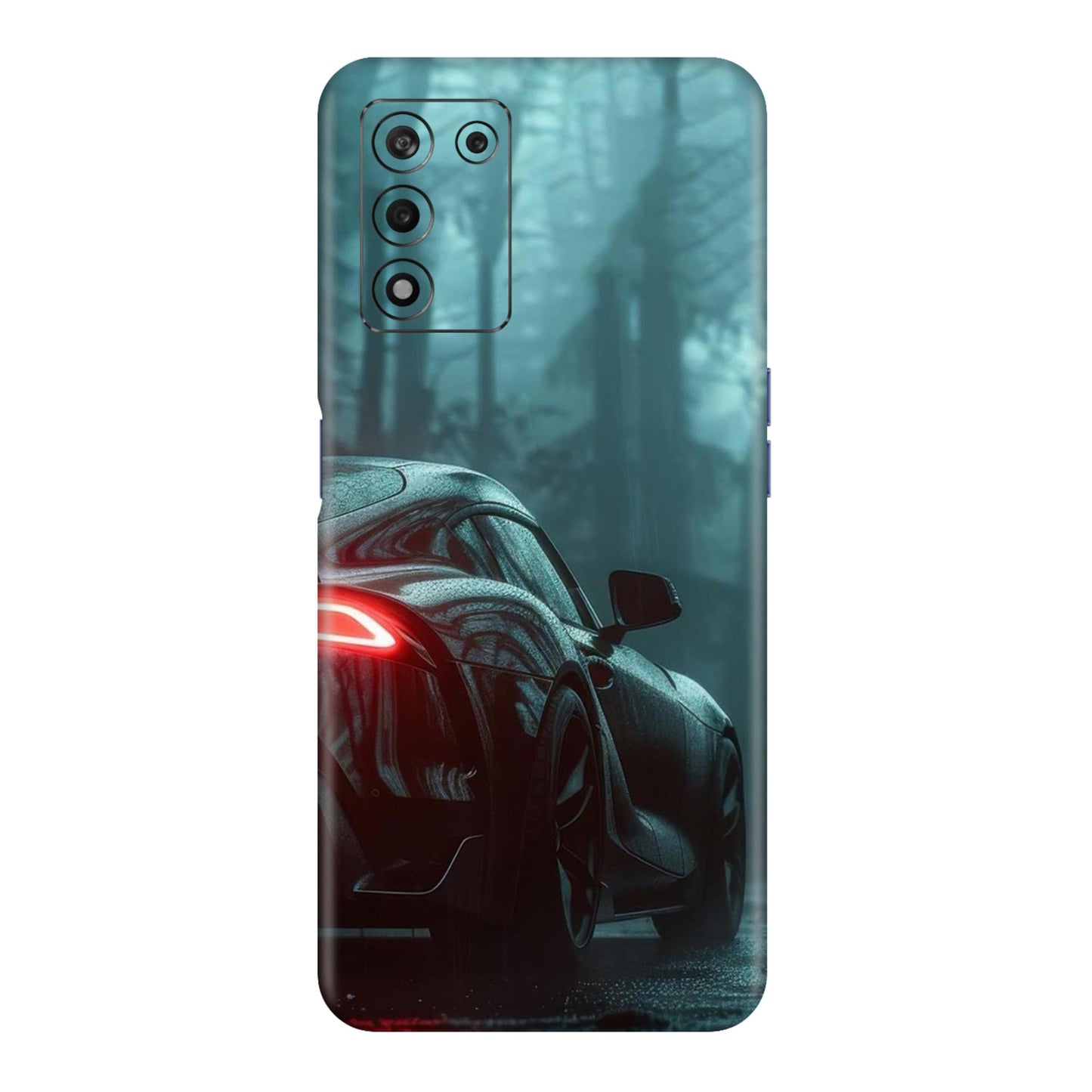 Toyota Supra GR Black Edition Rain Forest Mobile Skin For Realme 9Se 5g