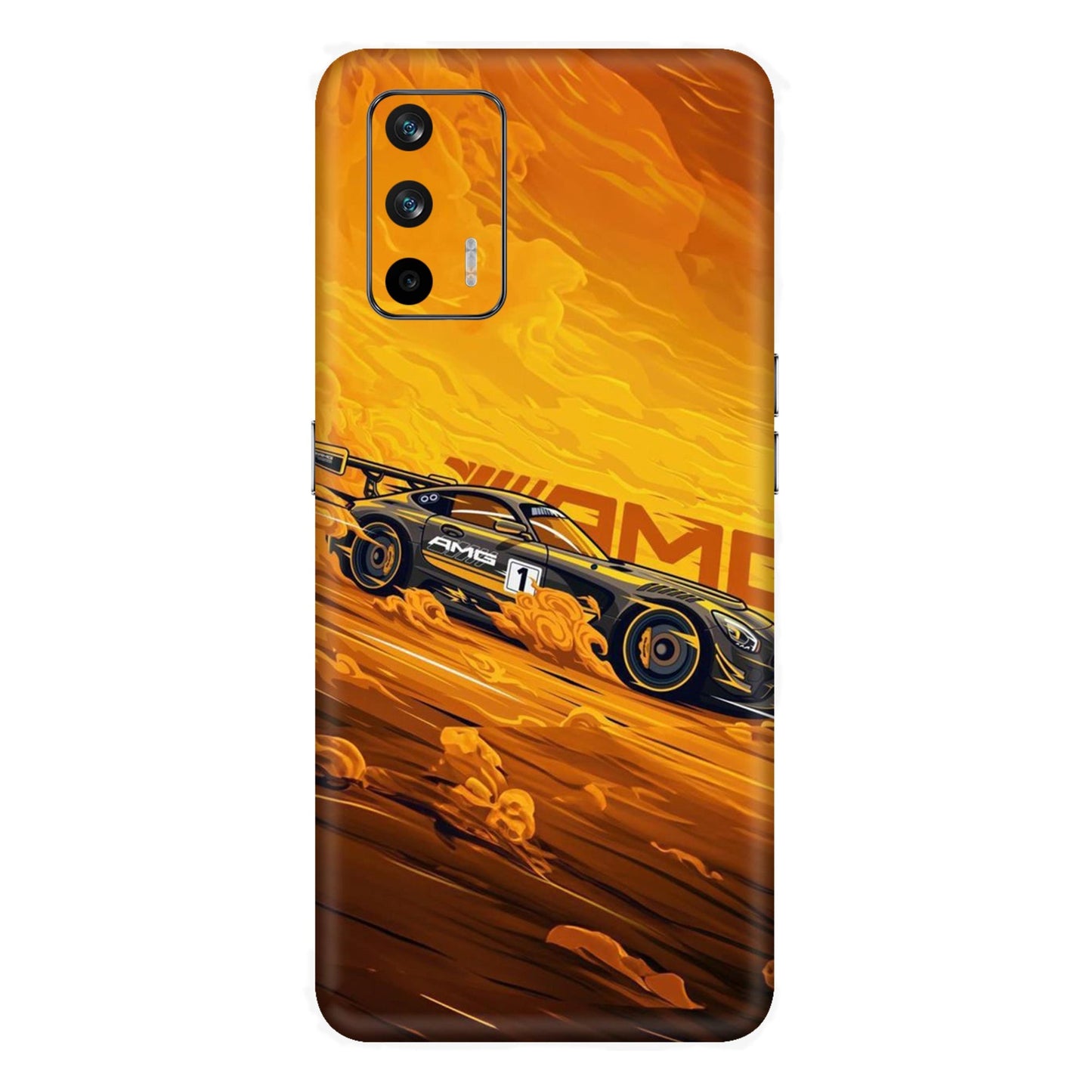 AMG Nitro Drift Mobile Skin For Realme GT 5g