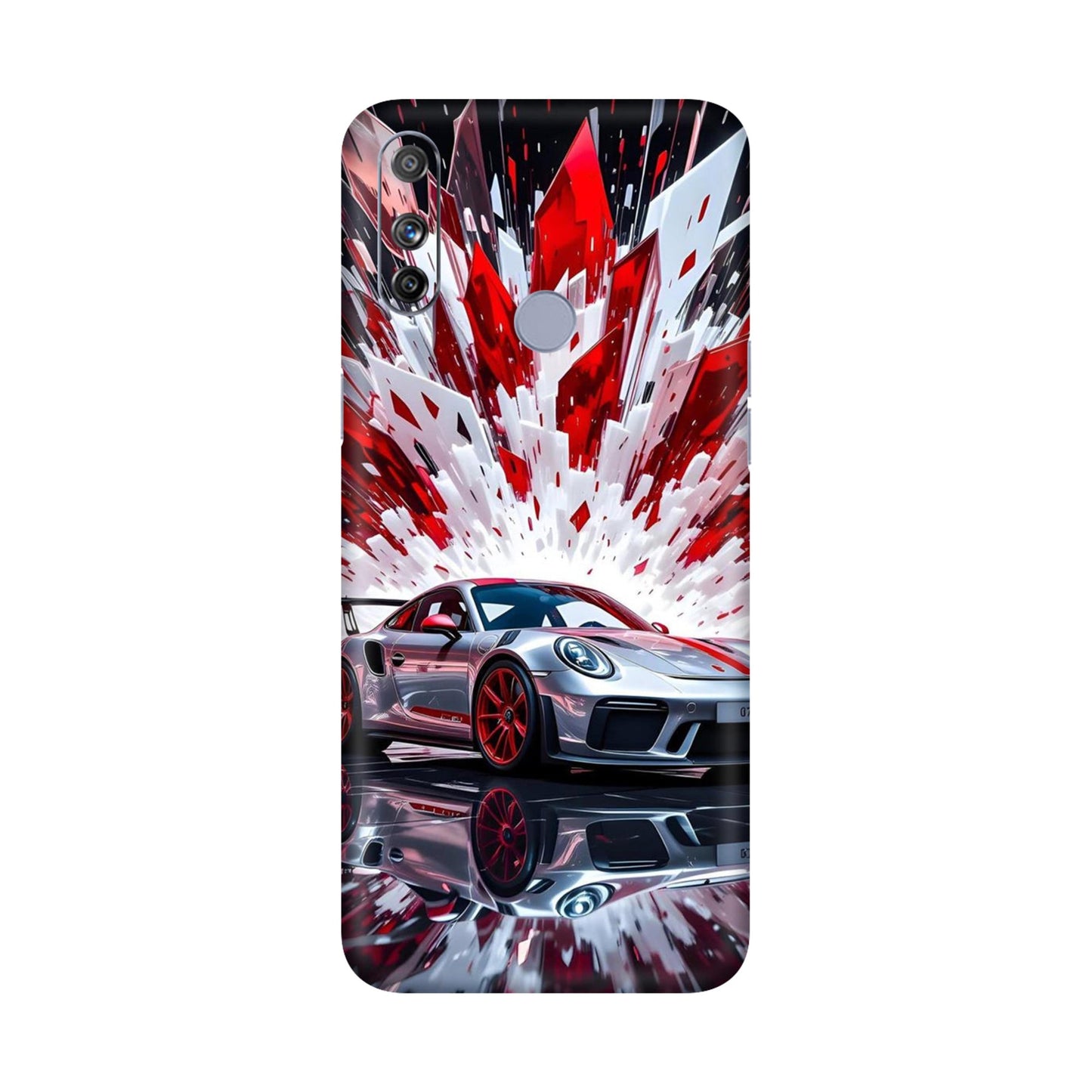 Crystal Burst GT3 Mobile Skin For Realme Narzo 20a