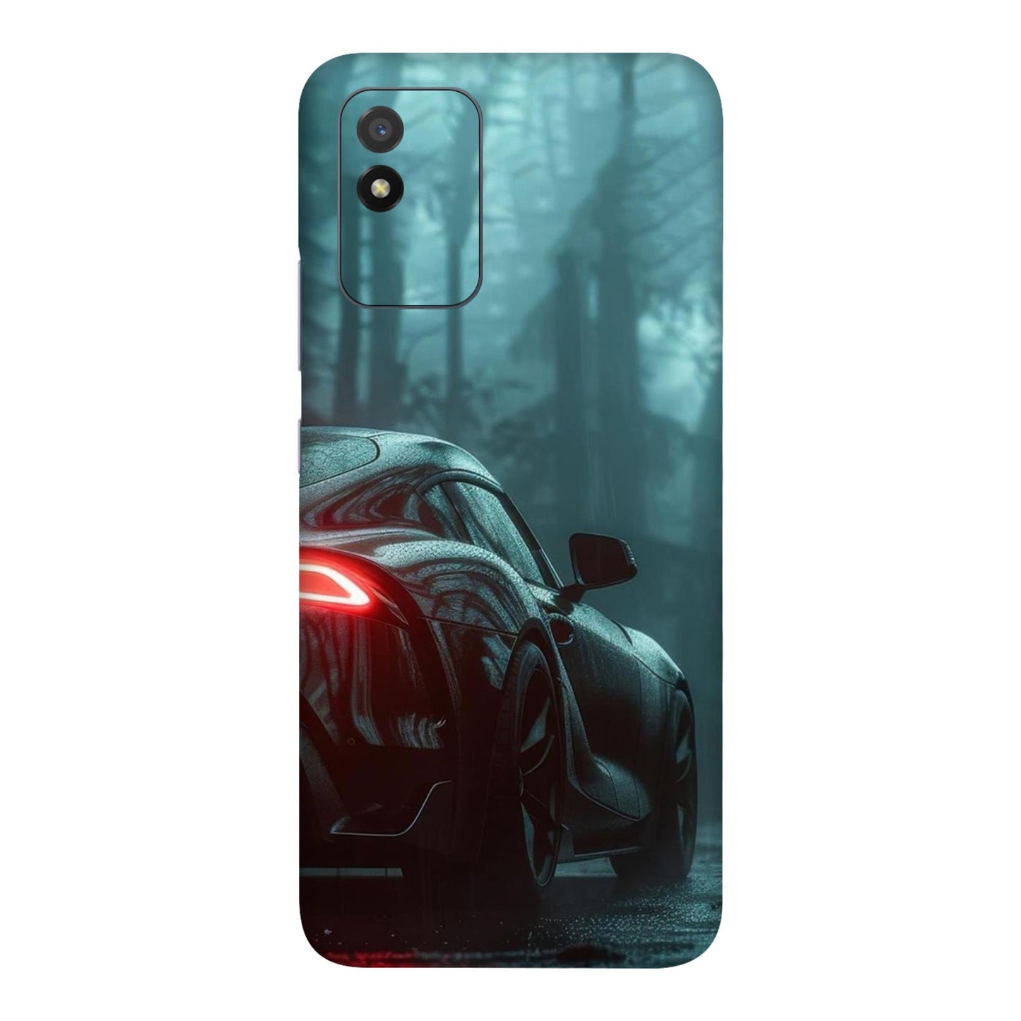 Toyota Supra GR Black Edition Rain Forest Mobile Skin For Realme Narzo 50i