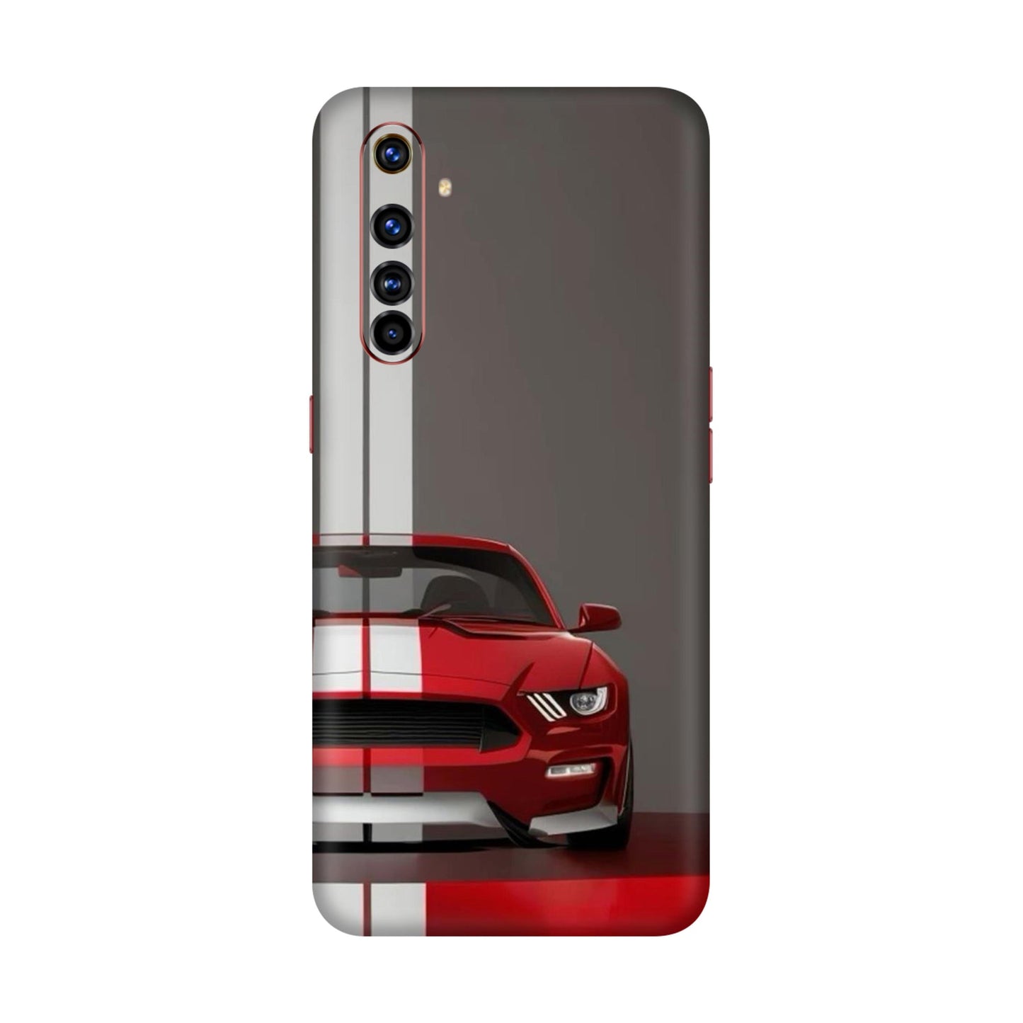 Mustang GT Racing Stripe Mobile Skin For Realme X50 Pro