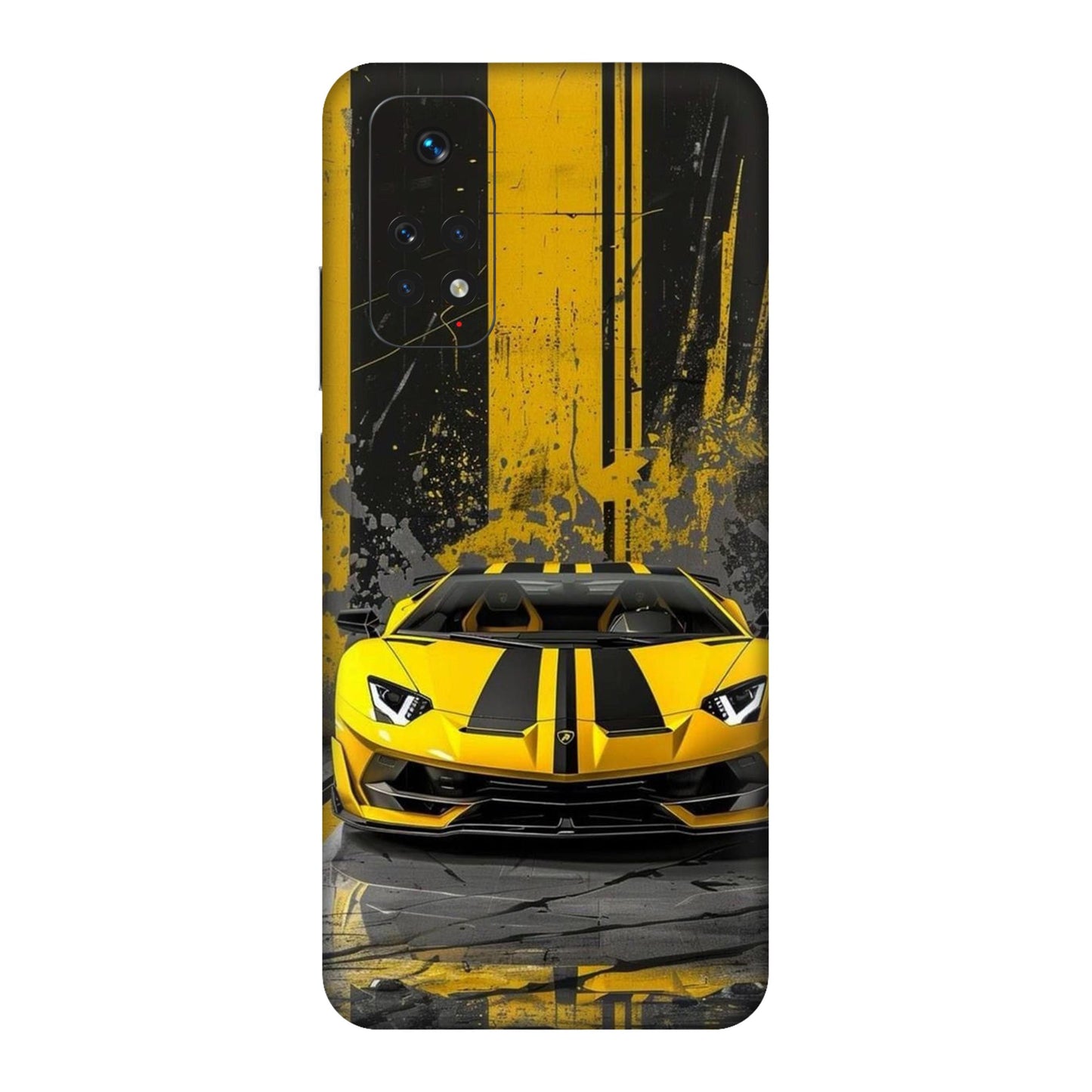 Aventador Hazard Mobile Skin For Redmi Note 11