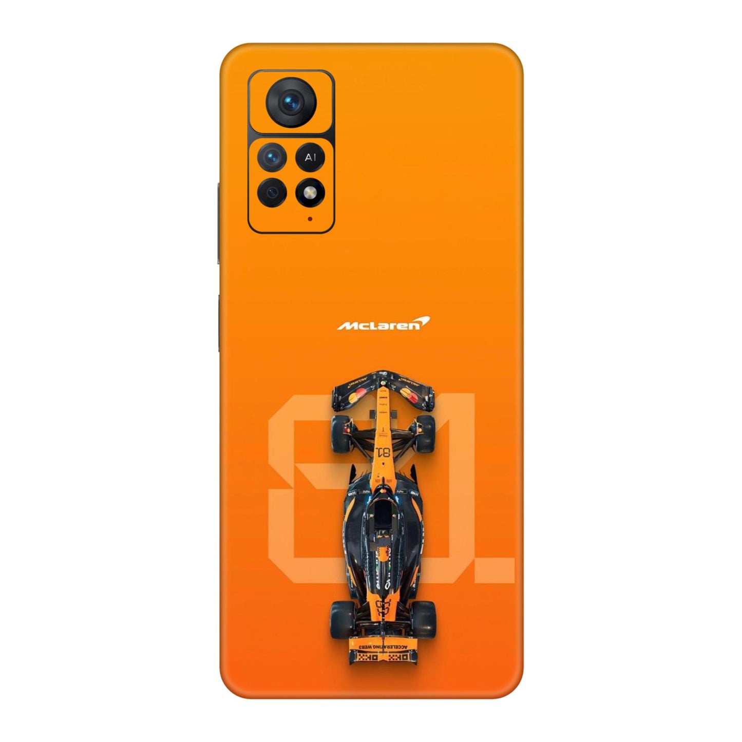 McLaren Gridline 81 Mobile Skin For Redmi Note 11 Pro Plus 5g