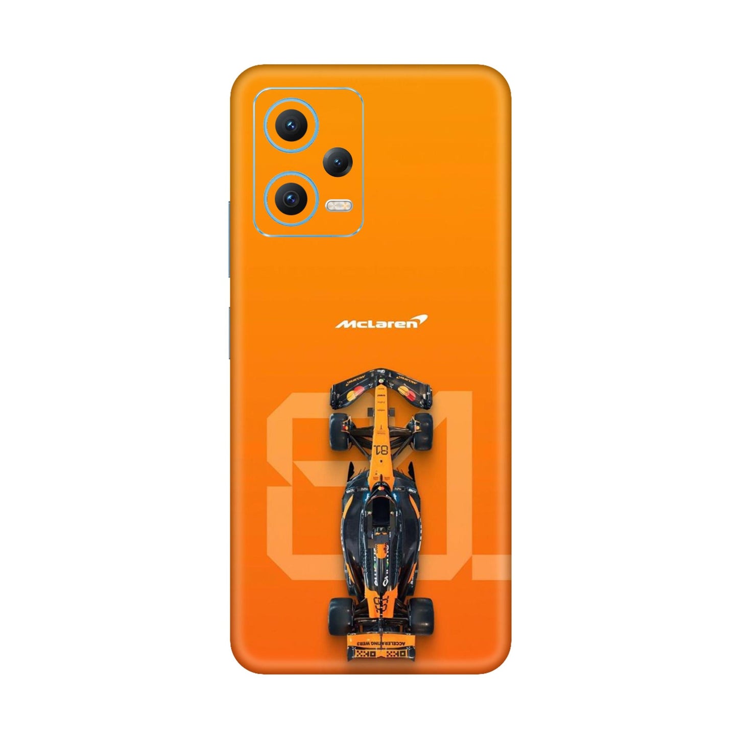 McLaren Gridline 81 Mobile Skin For Redmi Note 12 5g