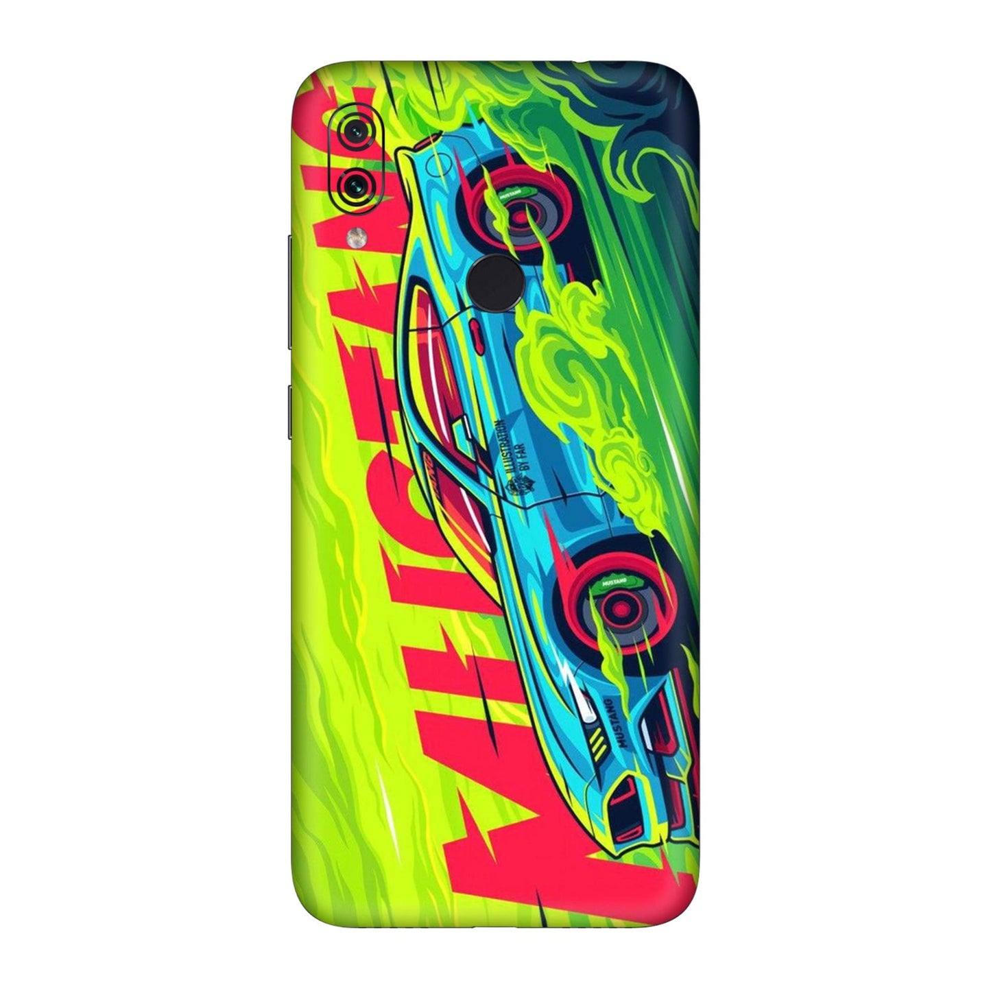 Neon Venom Drift Mobile Skin For Redmi Note 7 Pro