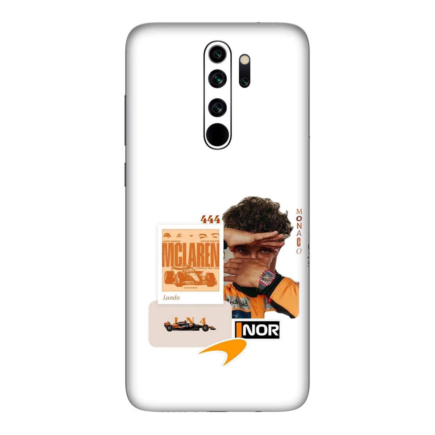 NOR Monaco Pulse 4 Mobile Skin For Redmi Note 8 Pro