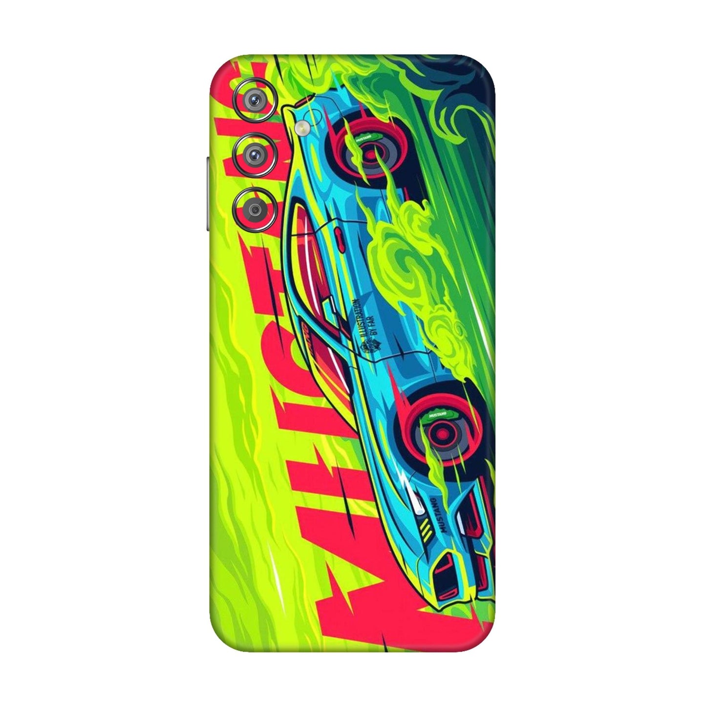 Neon Venom Drift Mobile Skin For Samsung Galaxy F15 5g
