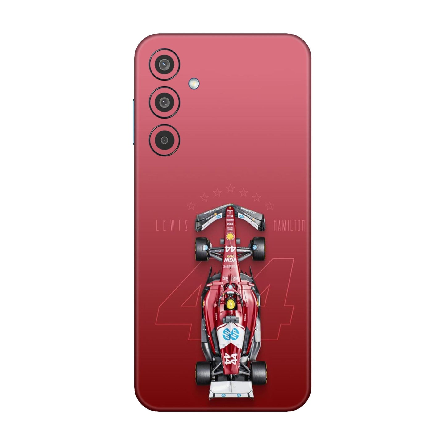 Red Reign Hamilton 44 Mobile Skin For Samsung Galaxy M35 5g