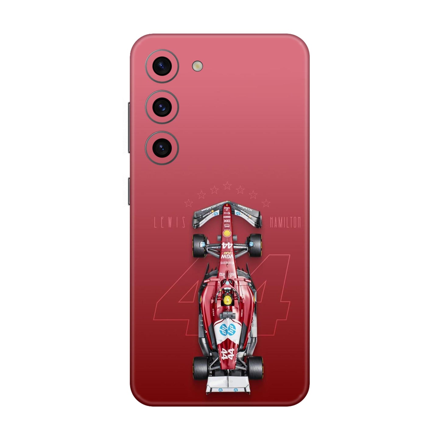 Red Reign Hamilton 44 Mobile Skin For Samsung Galaxy S23 5g