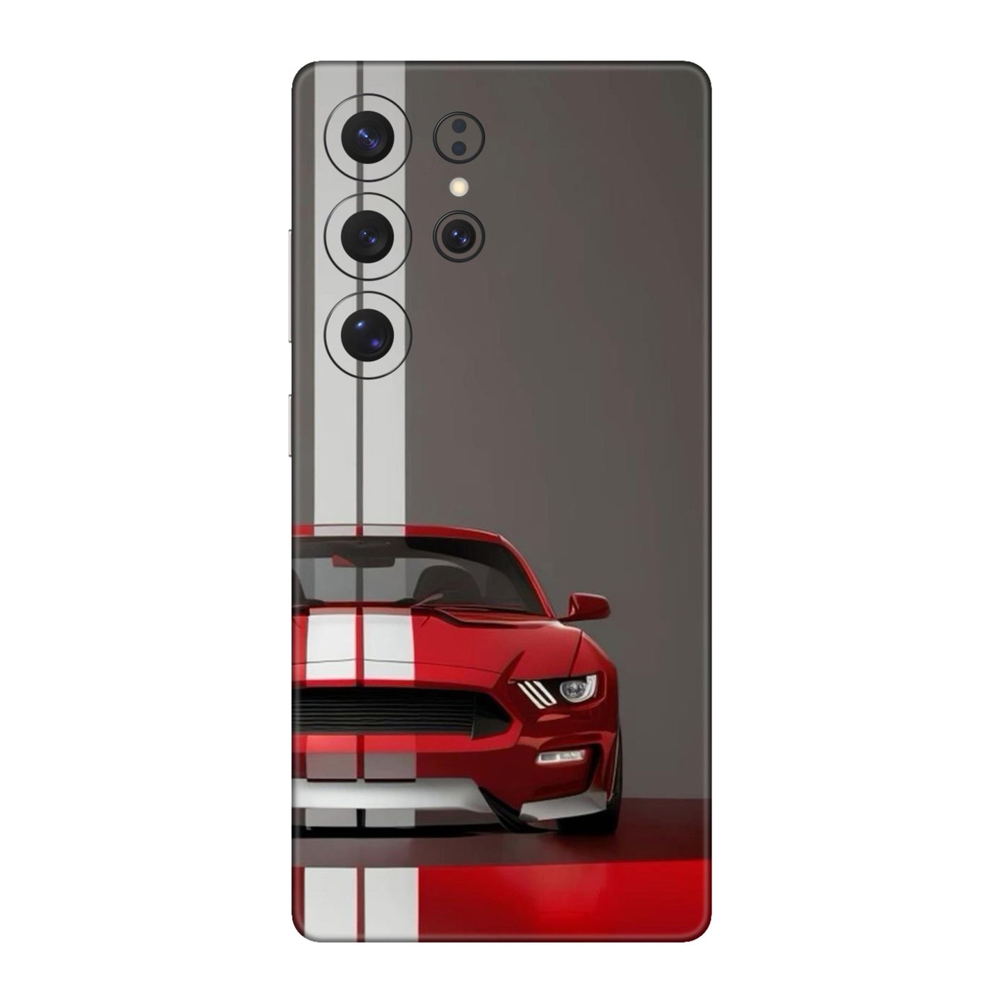 Mustang GT Racing Stripe Mobile Skin For Samsung Galaxy S25 Ultra 5g