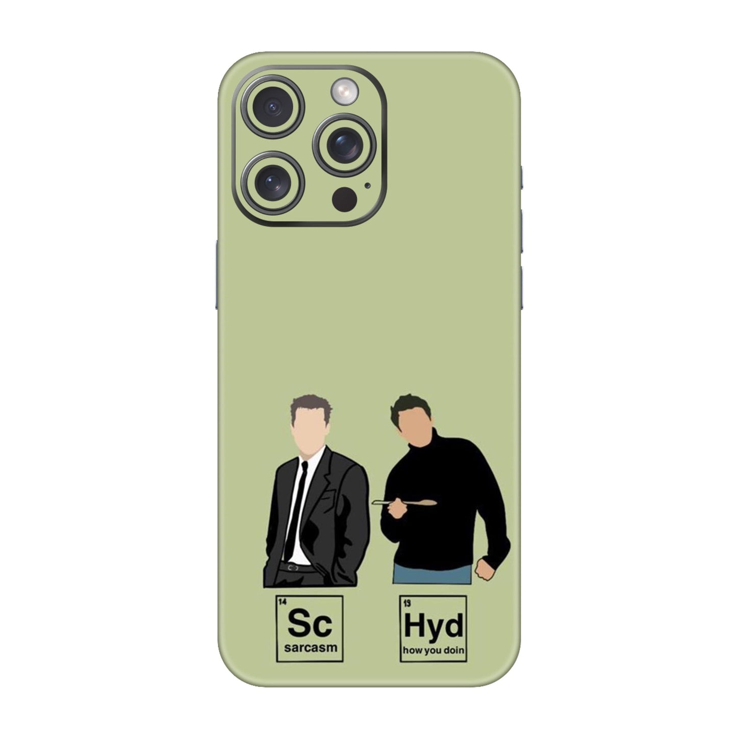 Periodic Table of Friends Mobile Skin For iPhone 15 Pro Max
