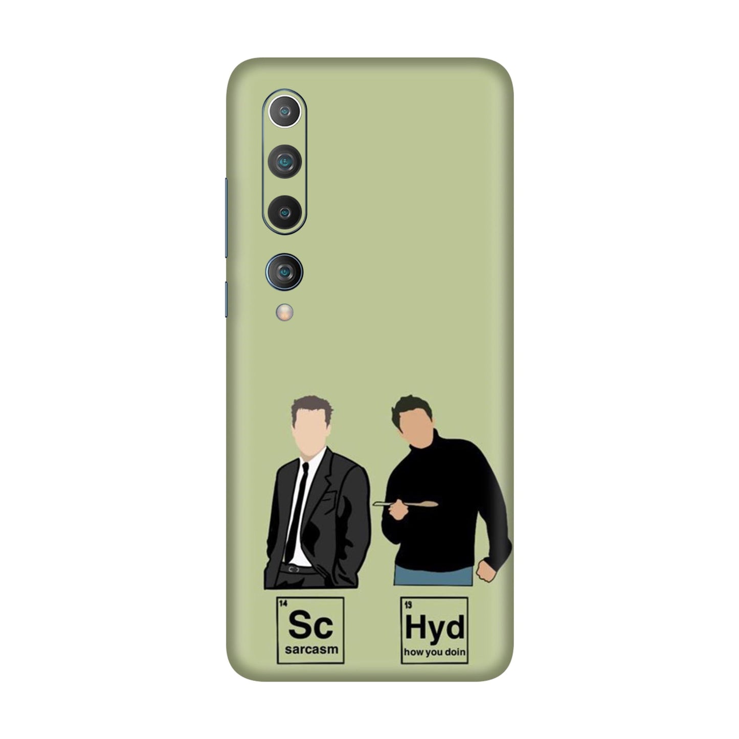 Periodic Table of Friends Mobile Skin For Mi 10 5g