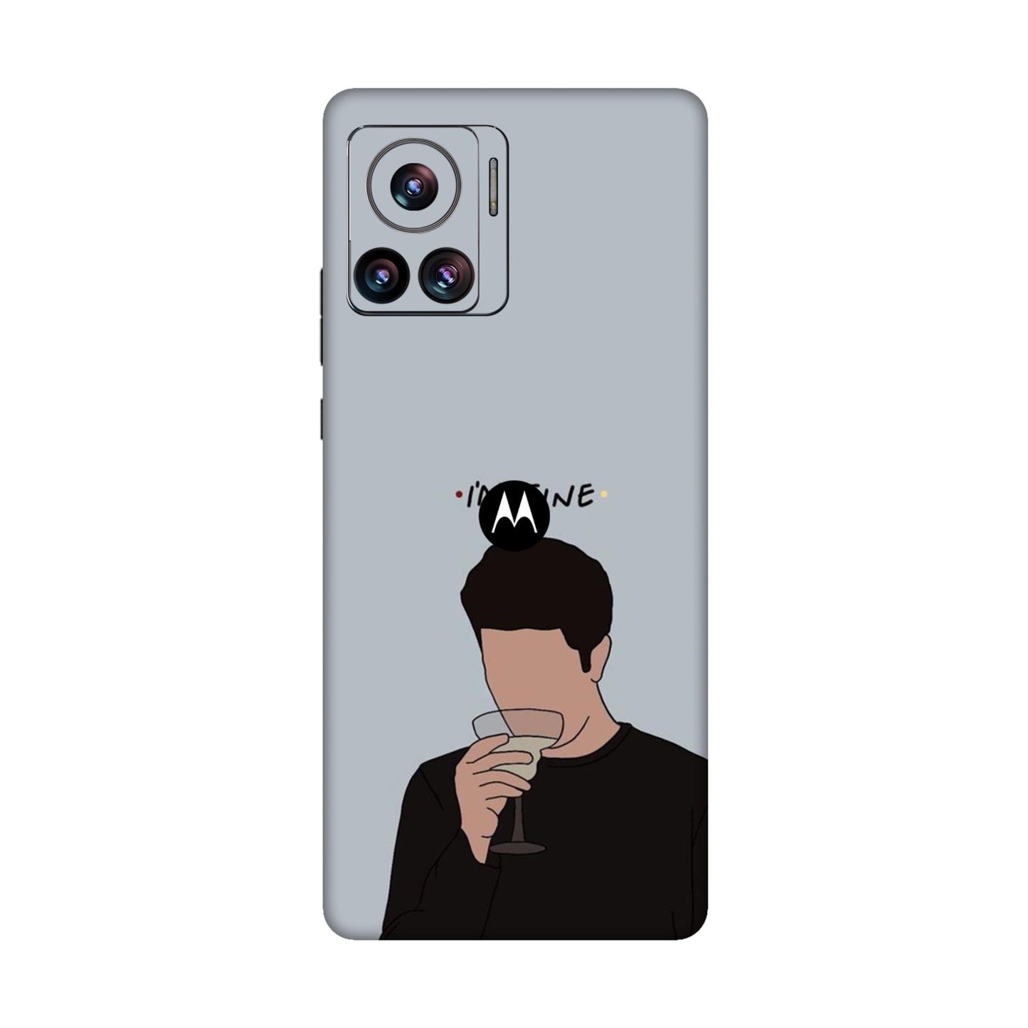 Ross Geller Fine Wine Mobile Skin For Motorola Edge 30 Ultra 5G