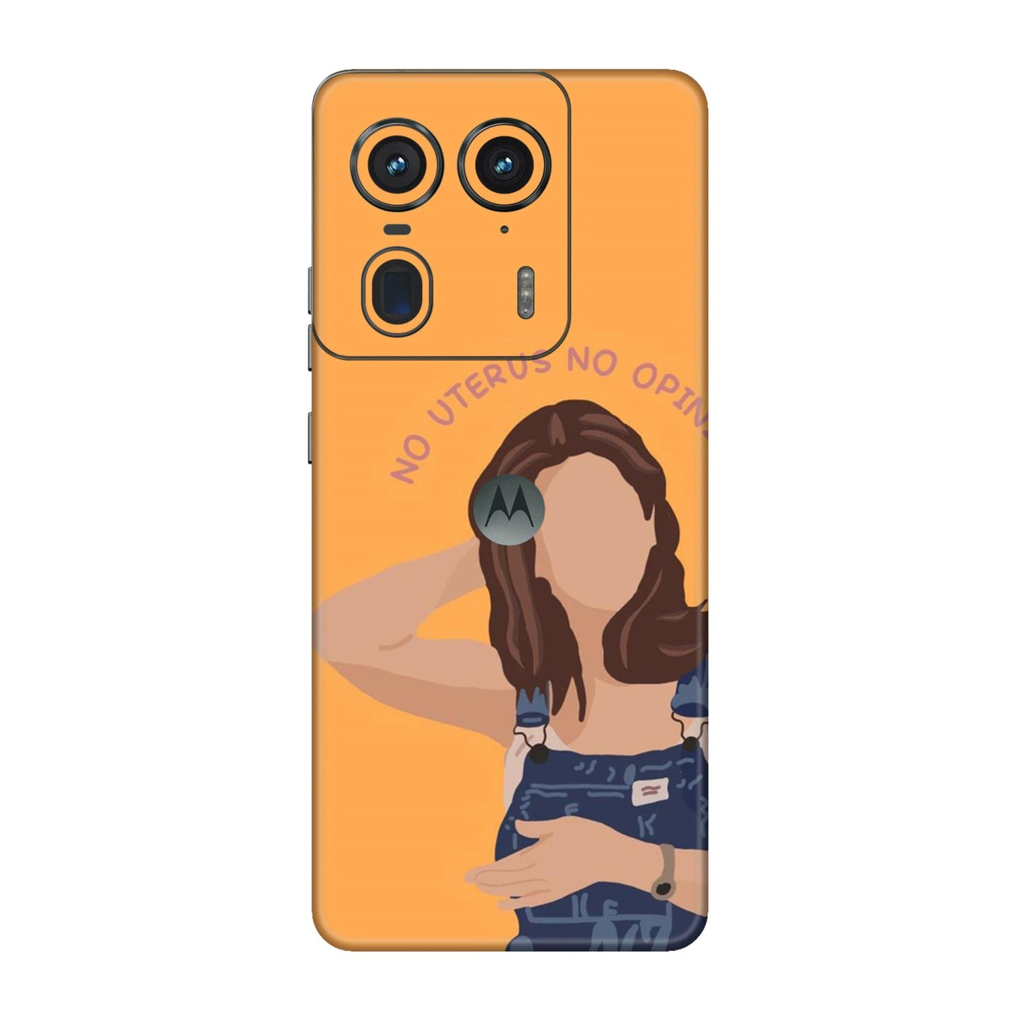 No Uterus No Opinion Mobile Skin For Motorola Edge 50 Ultra 5G