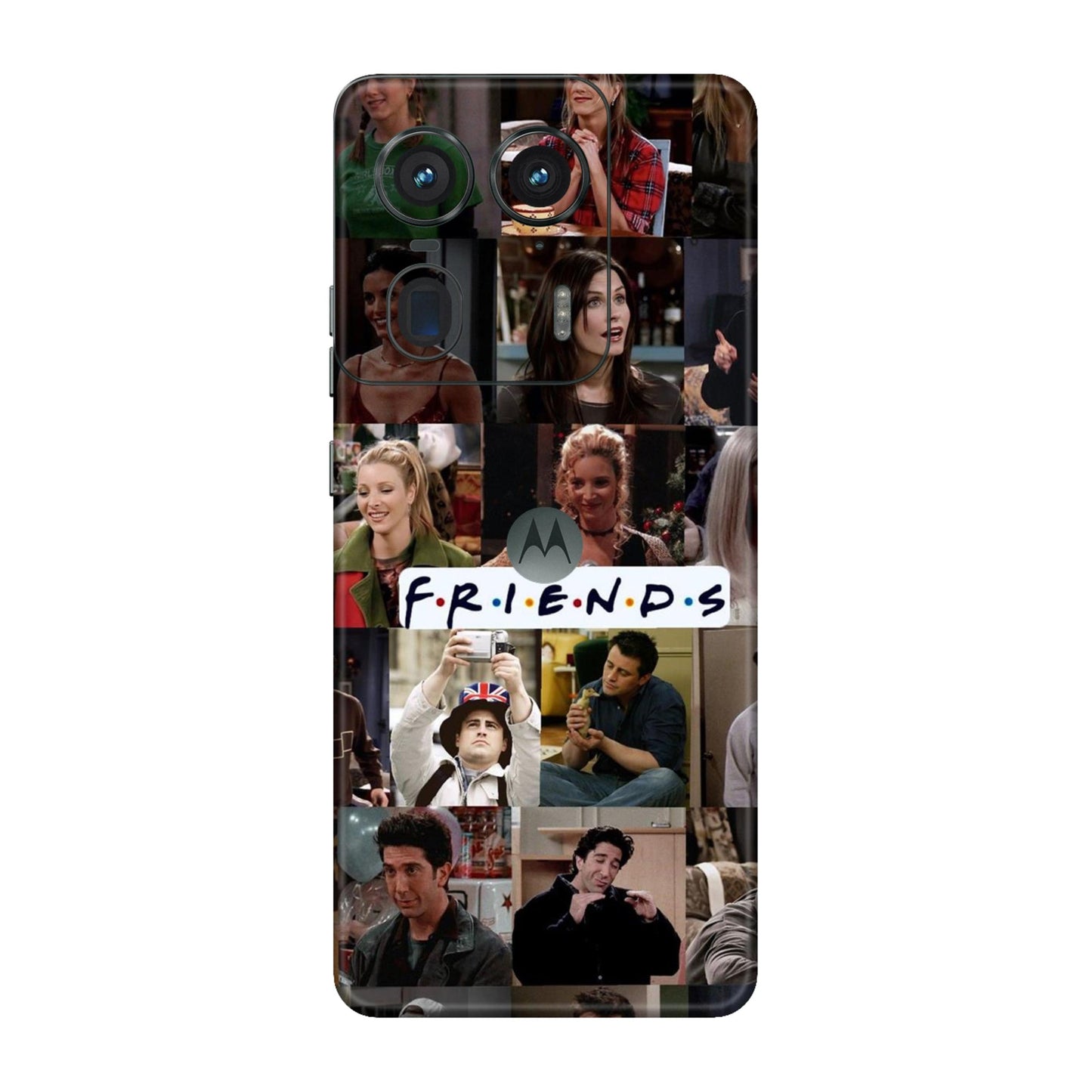 Six Friends Portrait Grid Mobile Skin For Motorola Edge 50 Ultra 5G