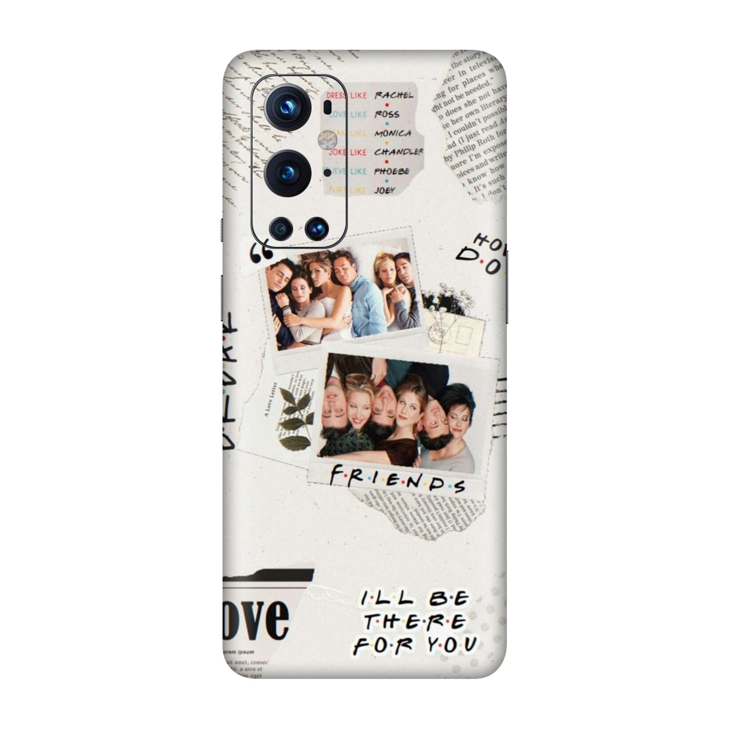 Friends Scrapbook Memory Mobile Skin For OnePlus 9 Pro