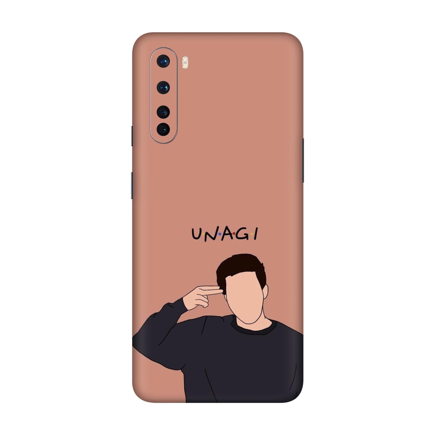 Ross Geller's Unagi Mobile Skin For OnePlus Nord