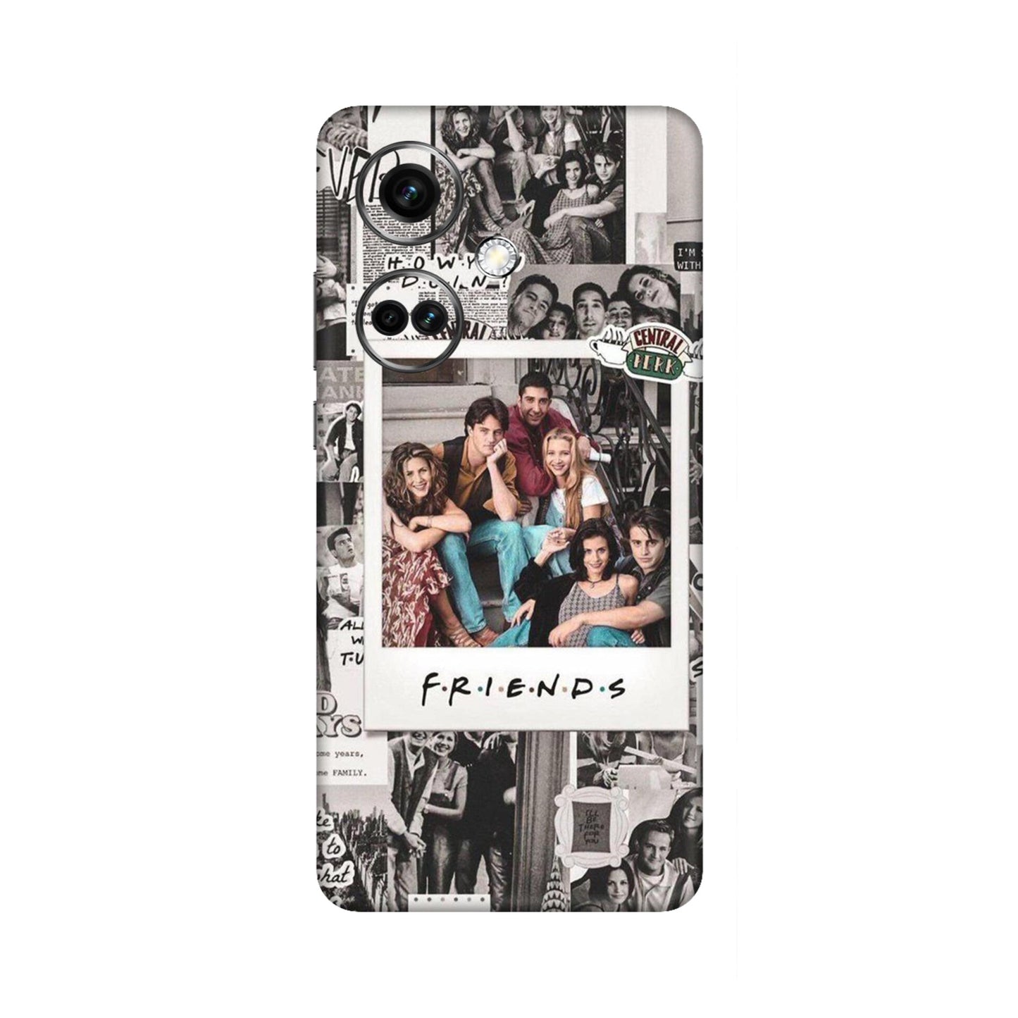 Vintage Friends Collage Mobile Skin For OnePlus Nord Ce 3