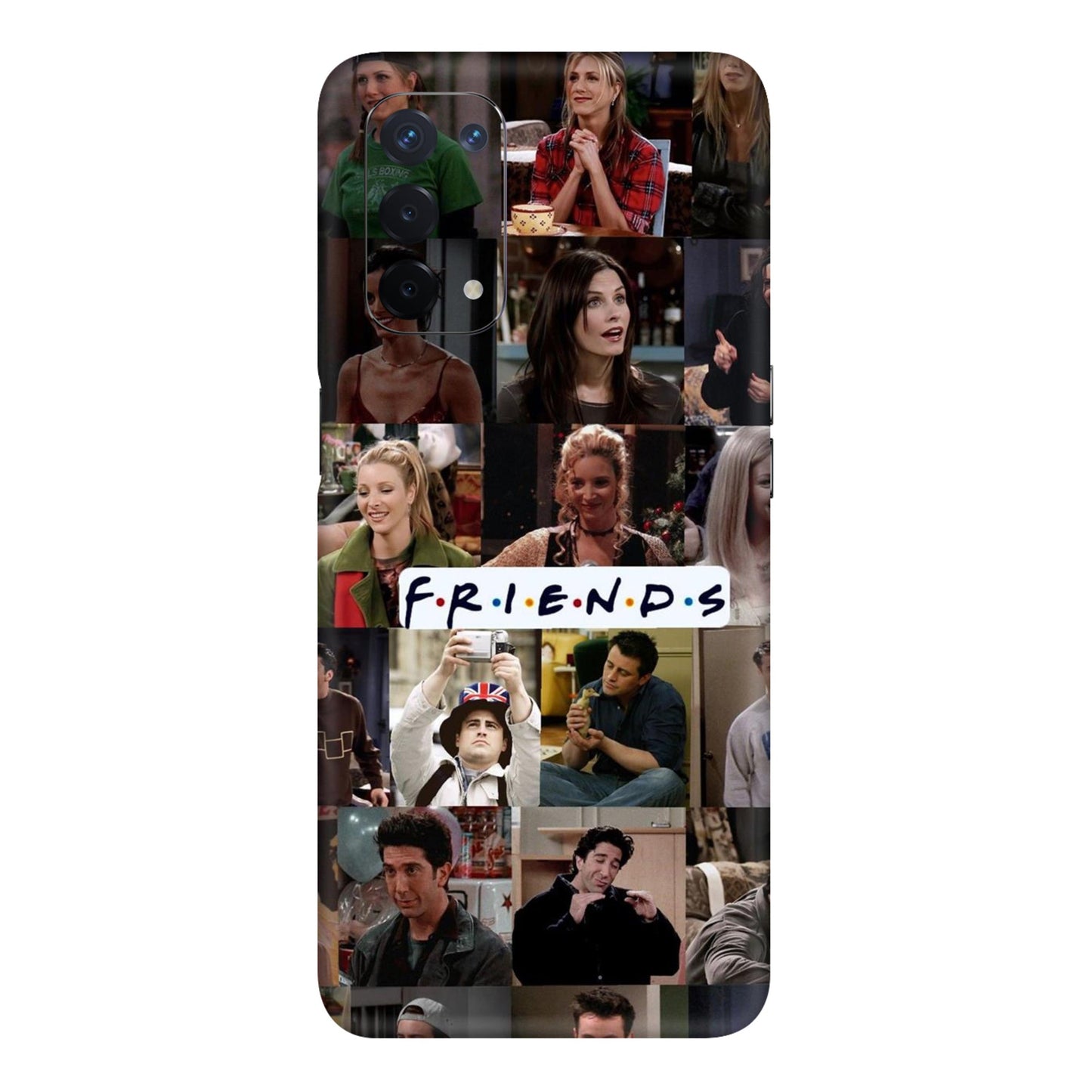 Six Friends Portrait Grid Mobile Skin For Oppo A54 5G