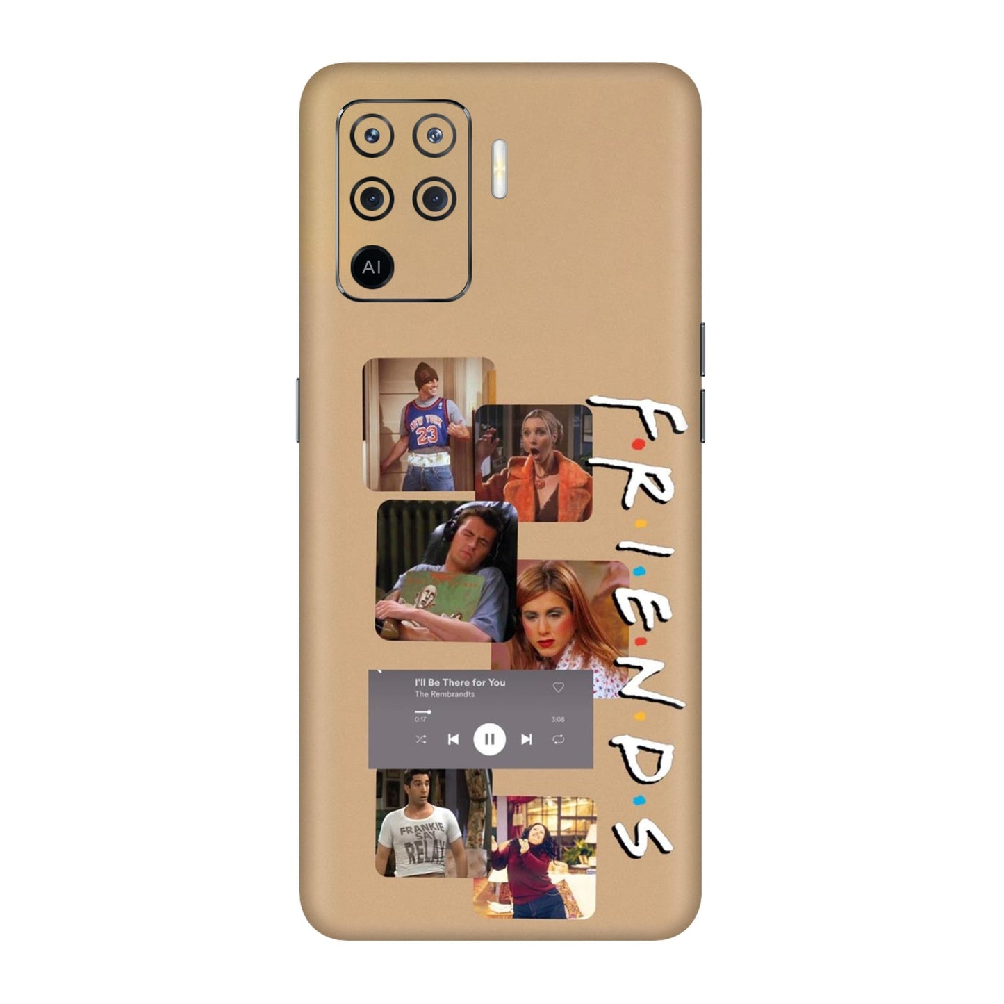 Friends Meme Moments Mobile Skin For Oppo F19 Pro