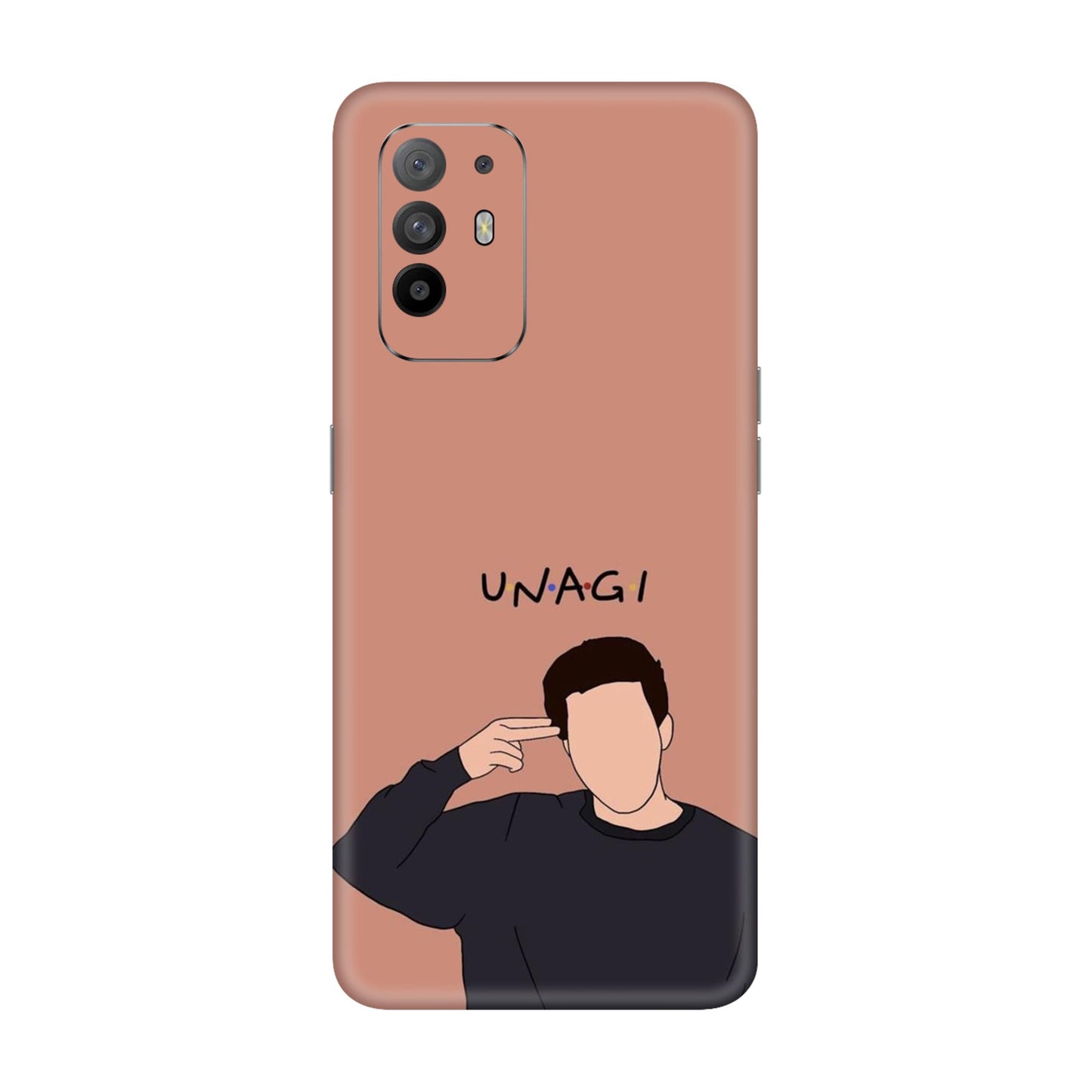 Ross Geller's Unagi Mobile Skin For Oppo F19 Pro Plus