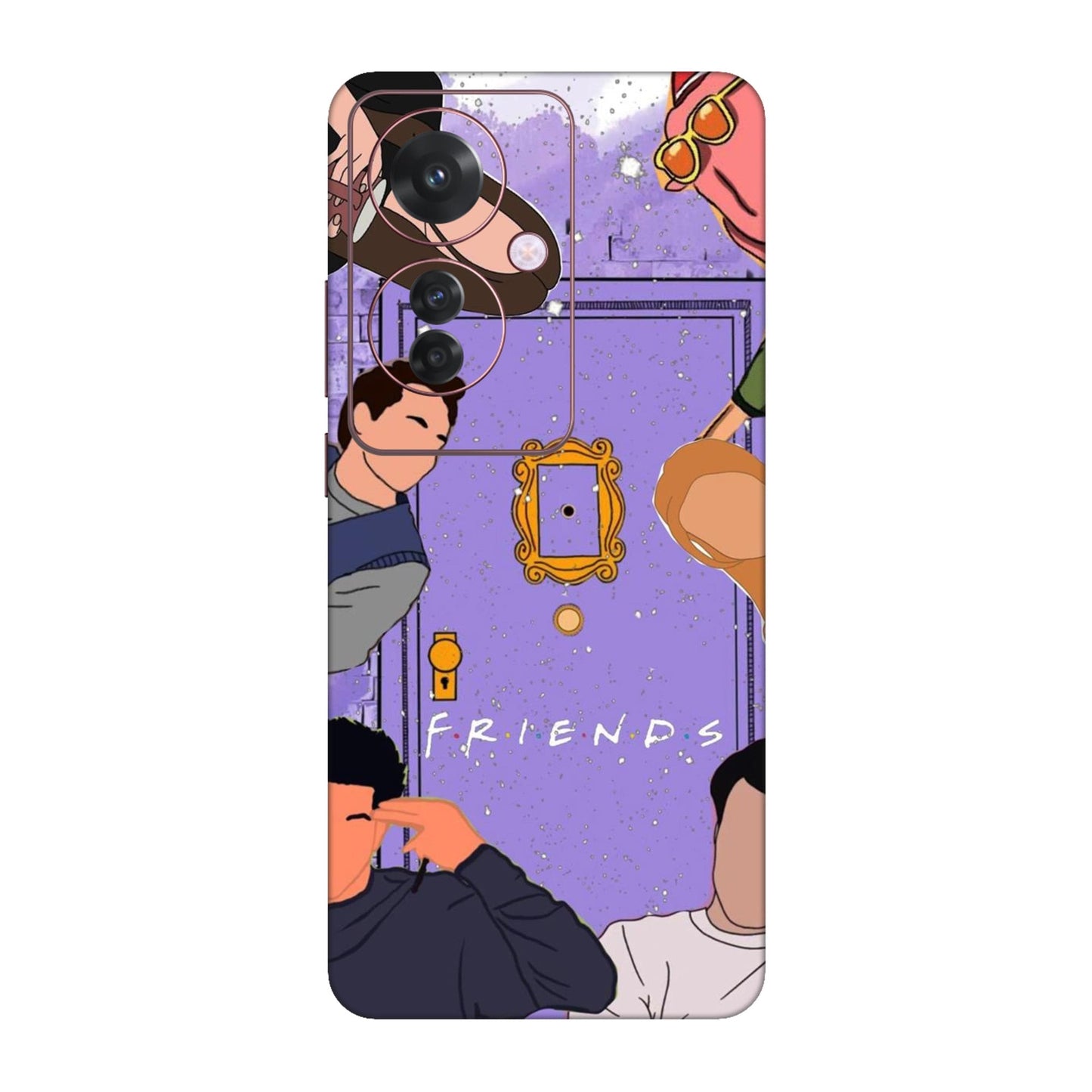Central Perk Crew Mobile Skin For Oppo F25 Pro 5G