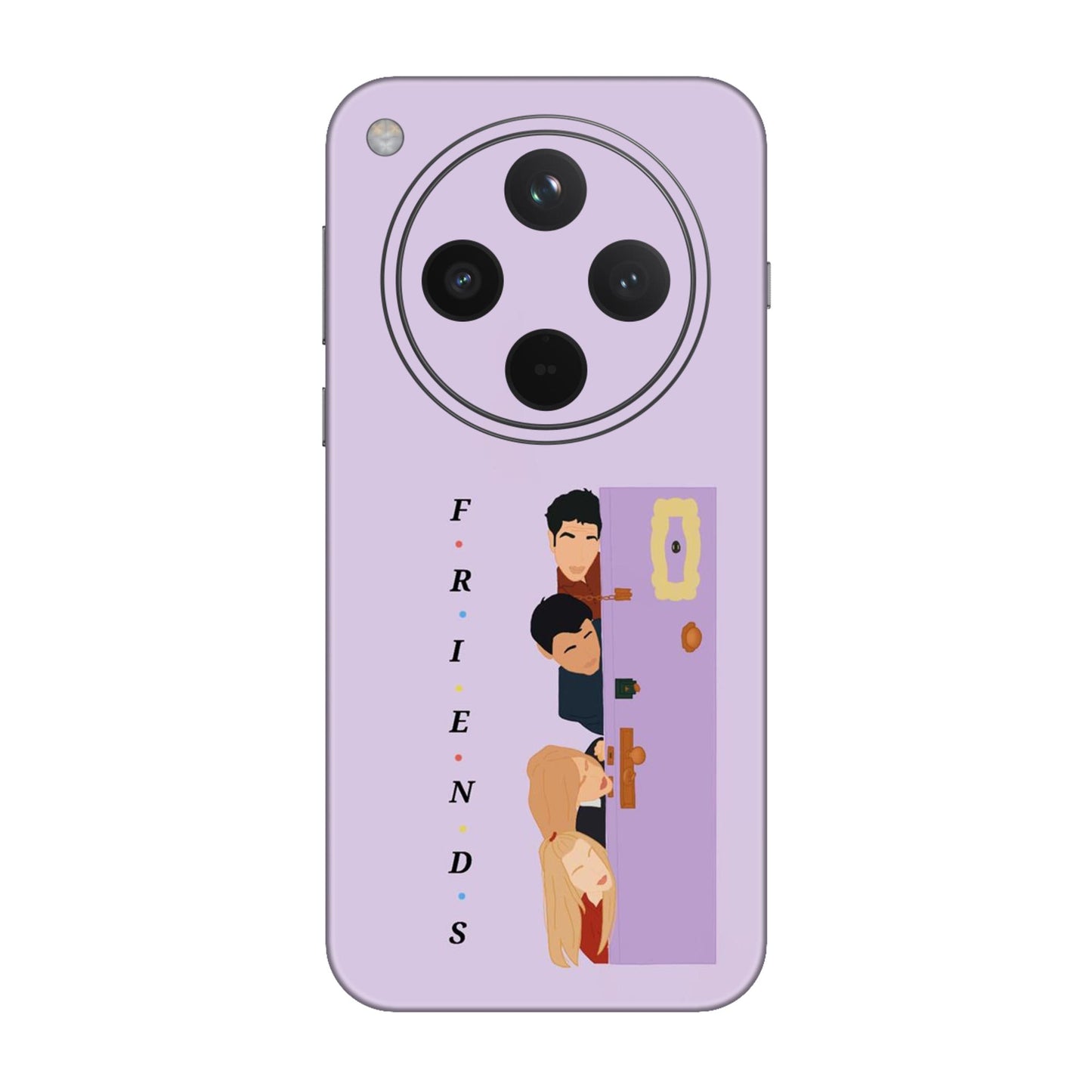 Purple Door Peeker Mobile Skin For Oppo Find X8 5G