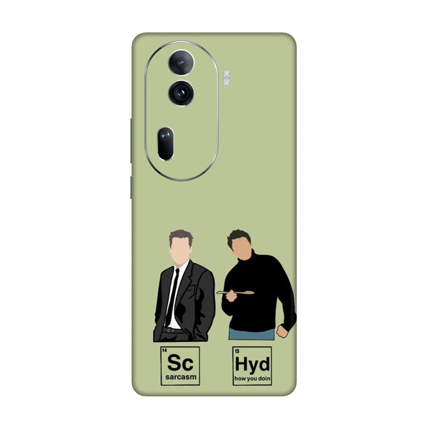 Periodic Table of Friends Mobile Skin For Oppo Reno 11 Pro 5g