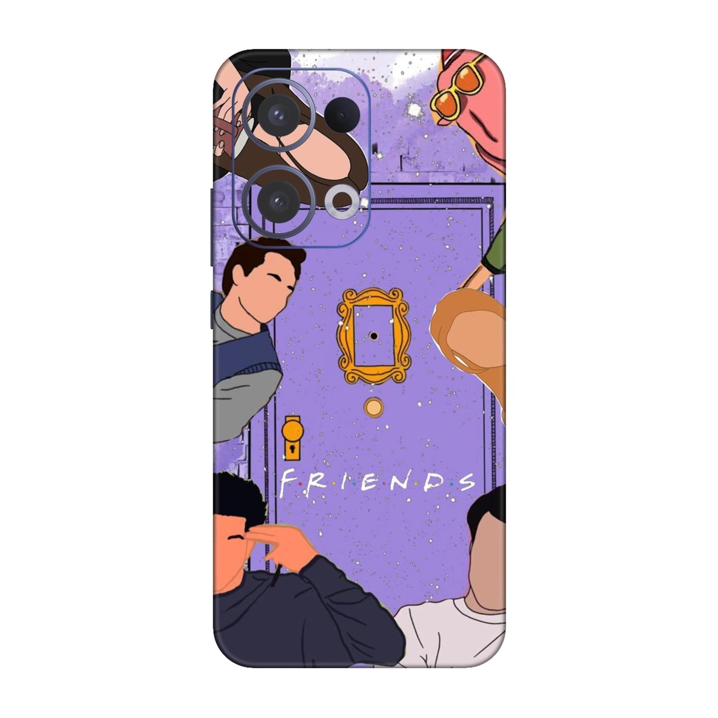 Central Perk Crew Mobile Skin For Oppo Reno 13 5g