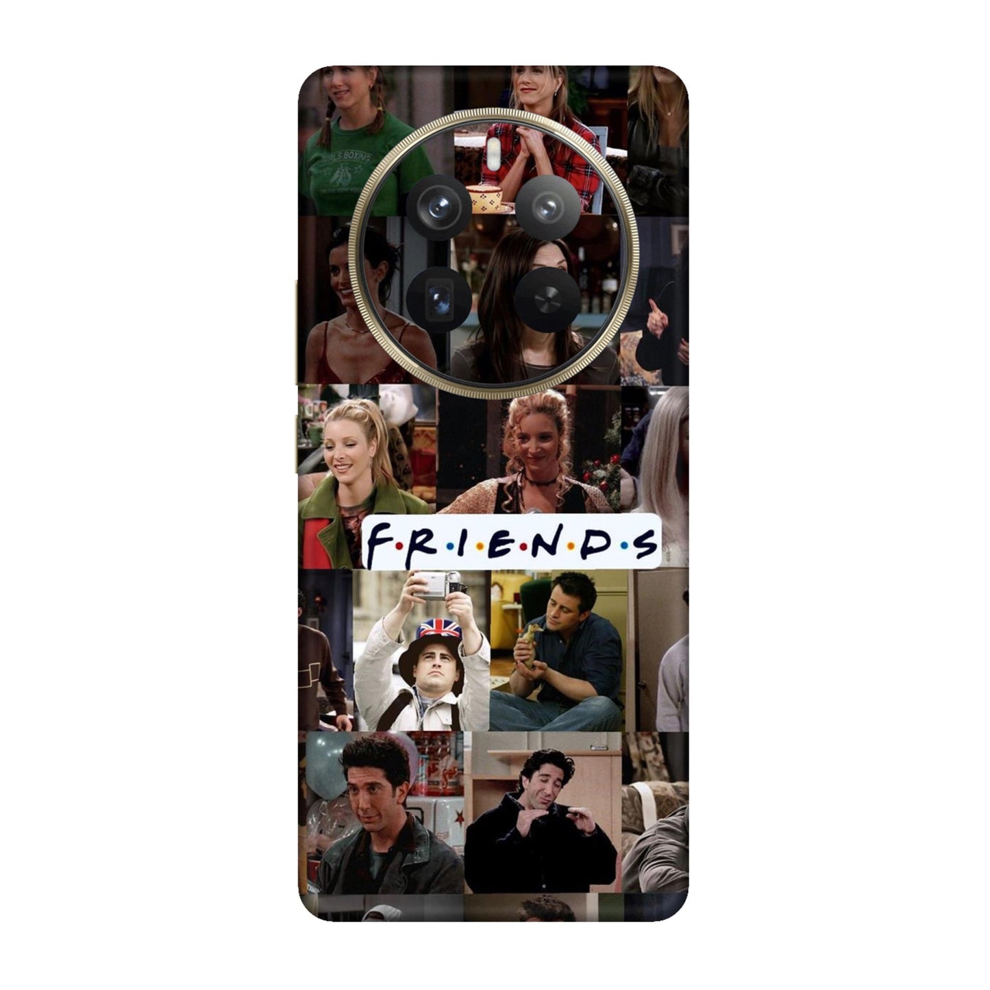 Six Friends Portrait Grid Mobile Skin For Realme 12 Pro Plus 5g