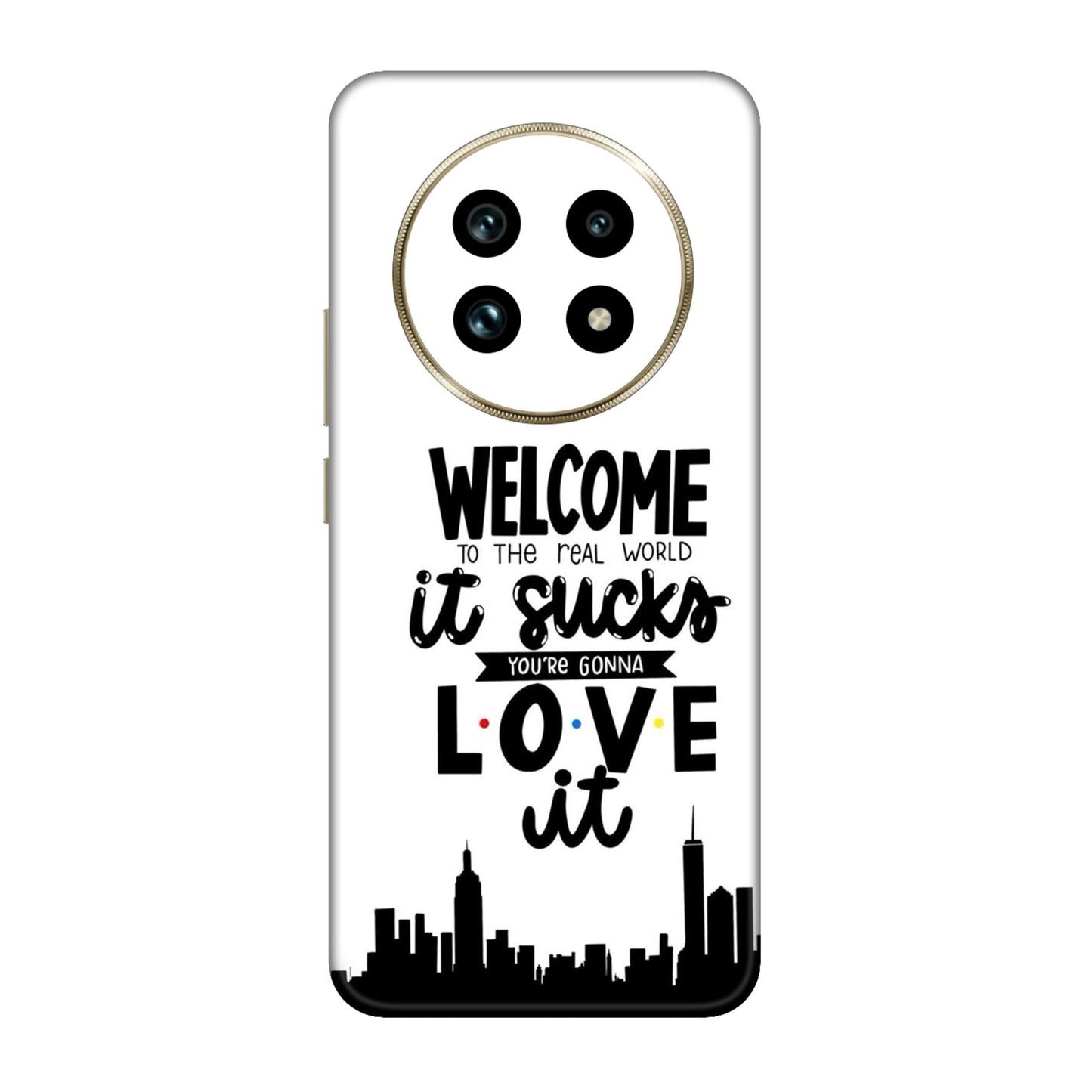 Real World NYC Quote Mobile Skin For Realme 13 Pro Plus 5g