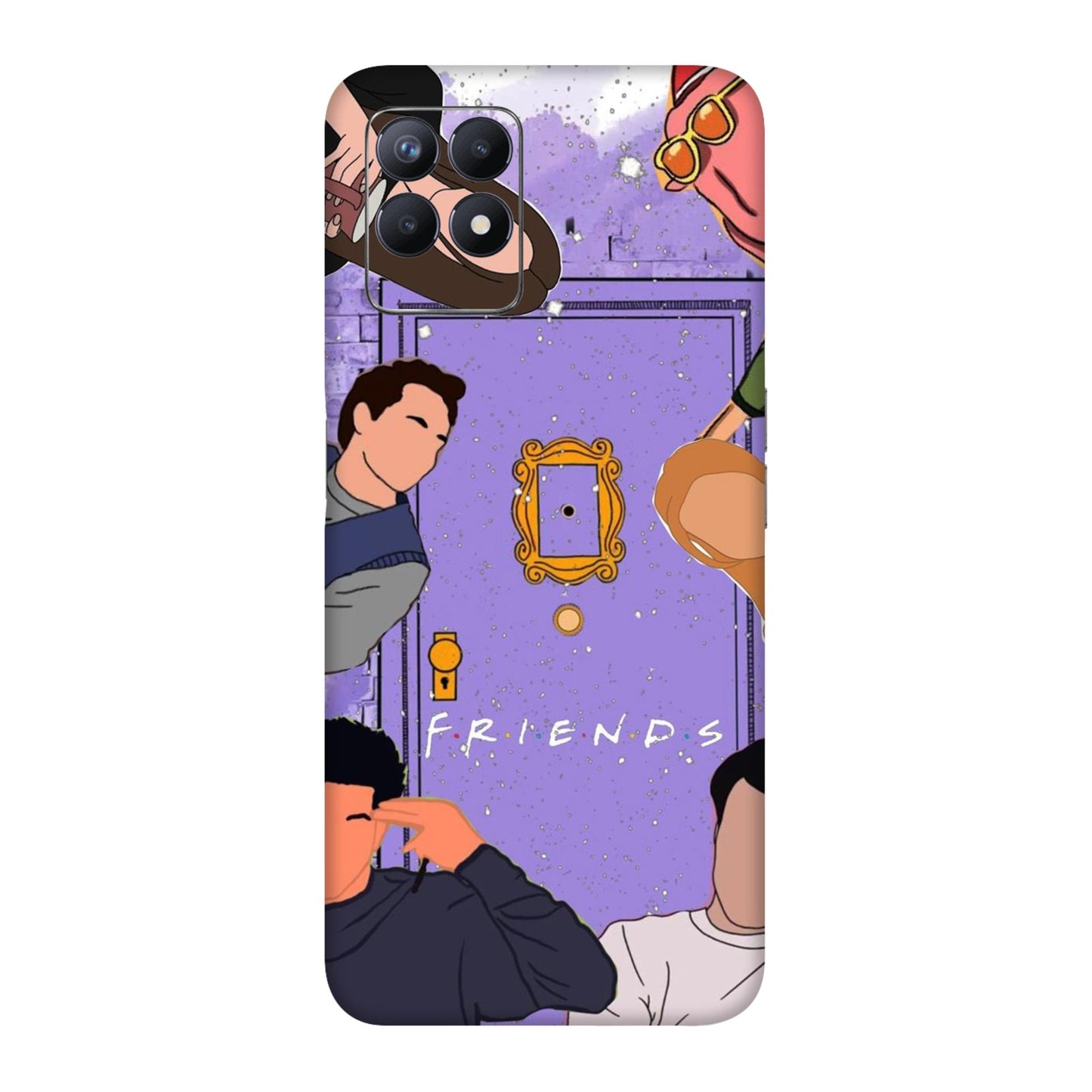 Central Perk Crew Mobile Skin For Realme 8i