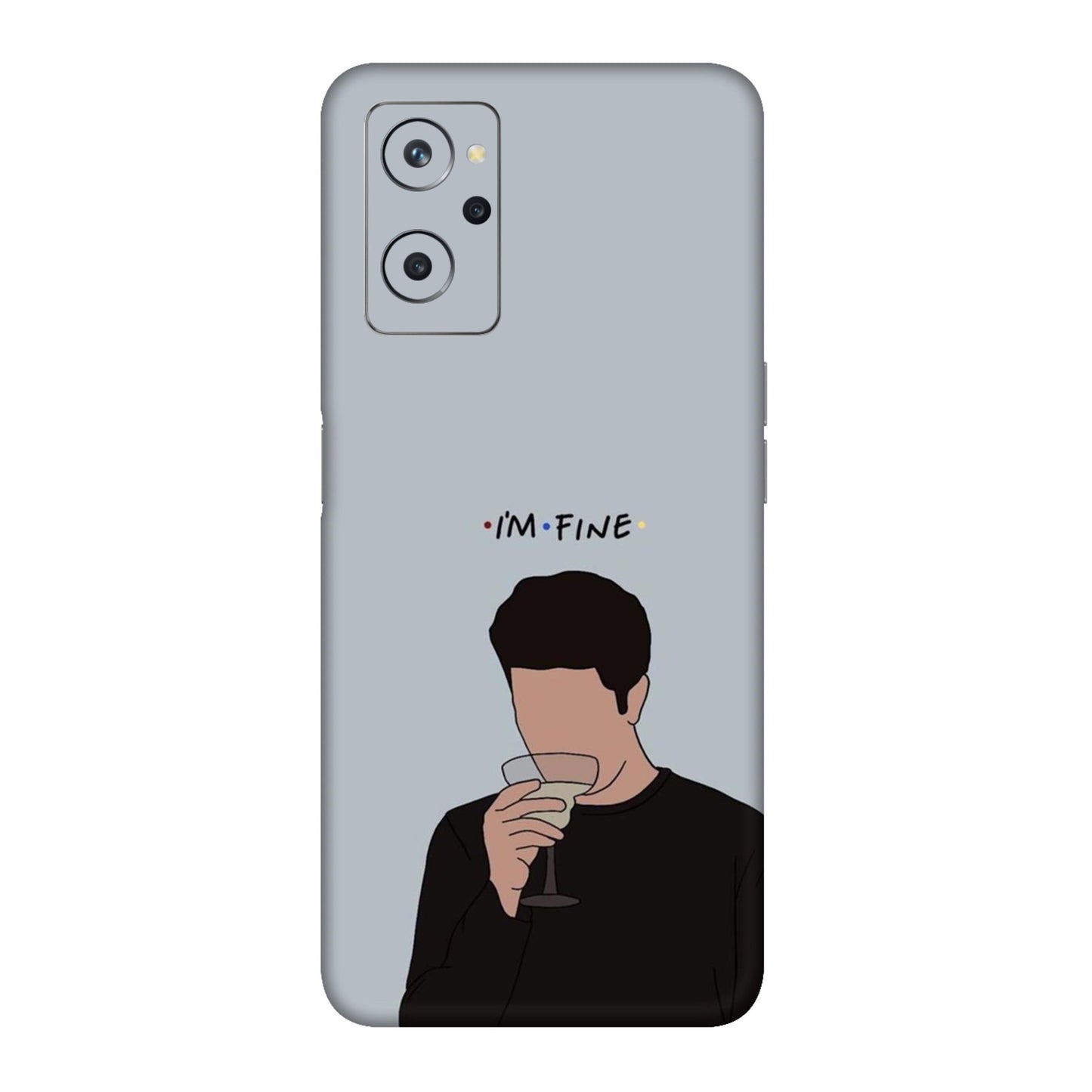 Ross Geller Fine Wine Mobile Skin For Realme 9i