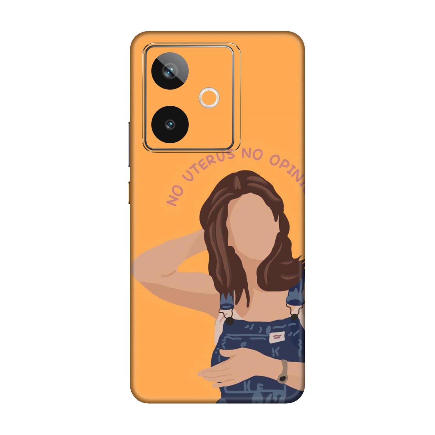 No Uterus No Opinion Mobile Skin For Realme GT 7T 5g
