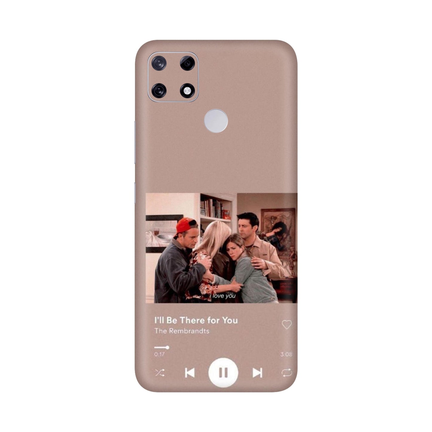 Apartment 20 Family Hug Mobile Skin For Realme Narzo 20