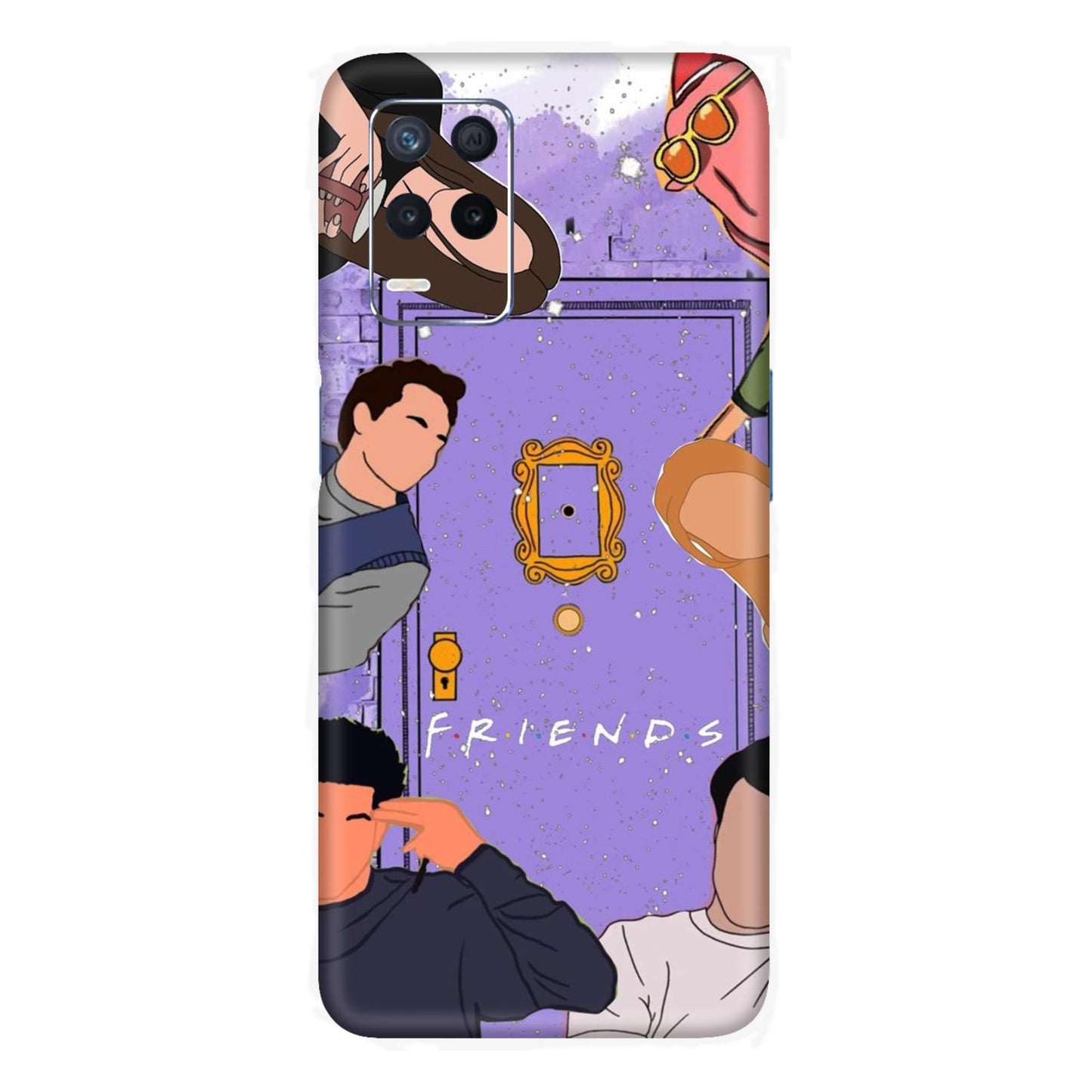 Central Perk Crew Mobile Skin For Realme Narzo 30 5g